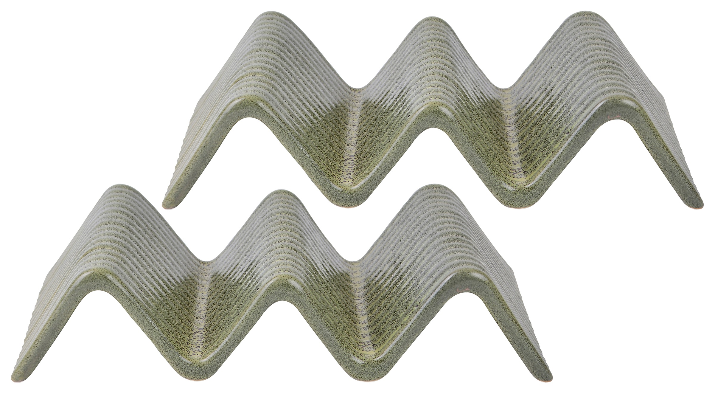 CreaTable Servierplatte »Taco Stand« Servier Set, Topaktueller „Streat Food“ Trend