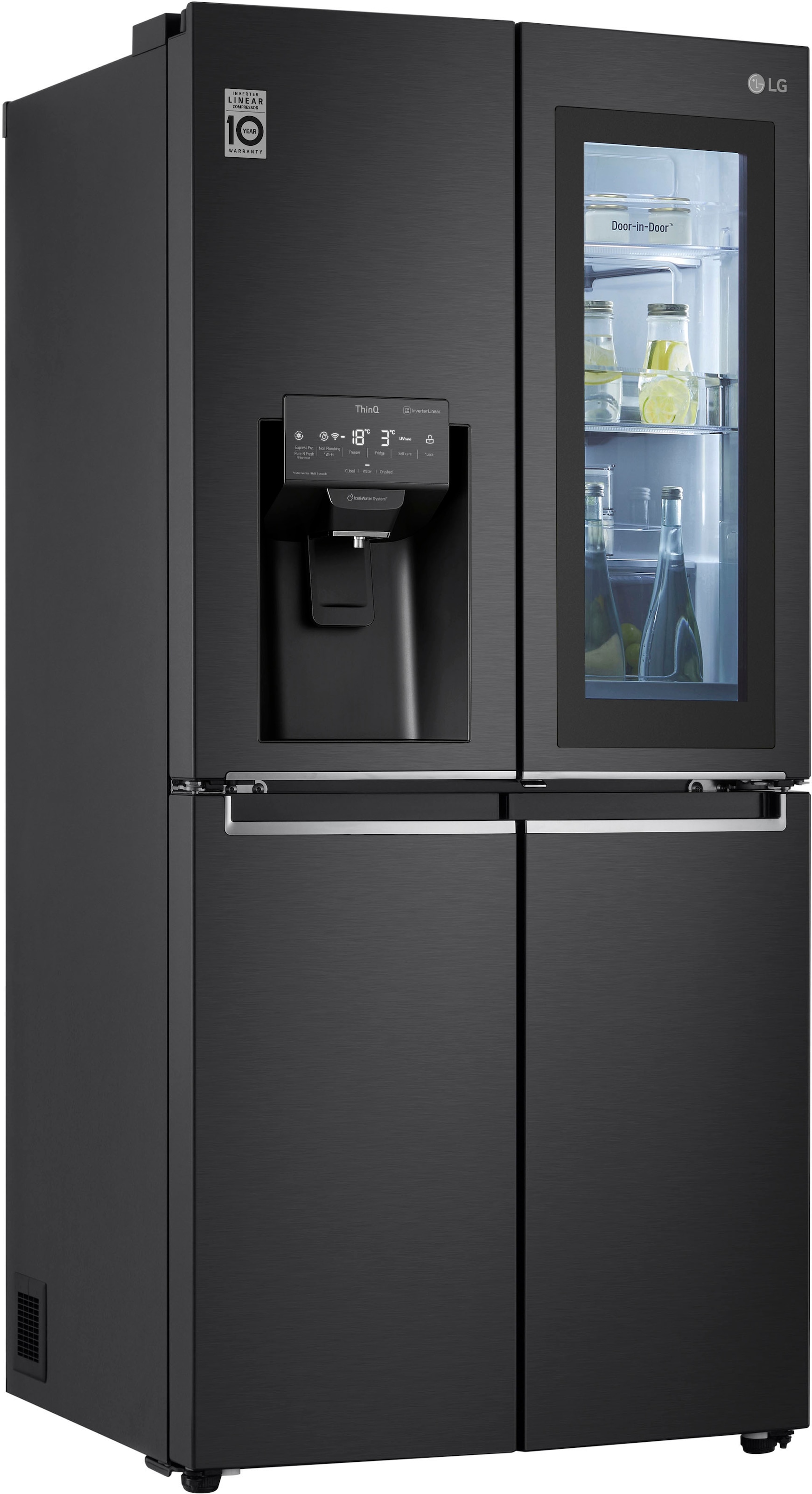 LG Multi Door, GMX844MCBF, 178,7 cm hoch, 83,5 cm breit, InstaView™