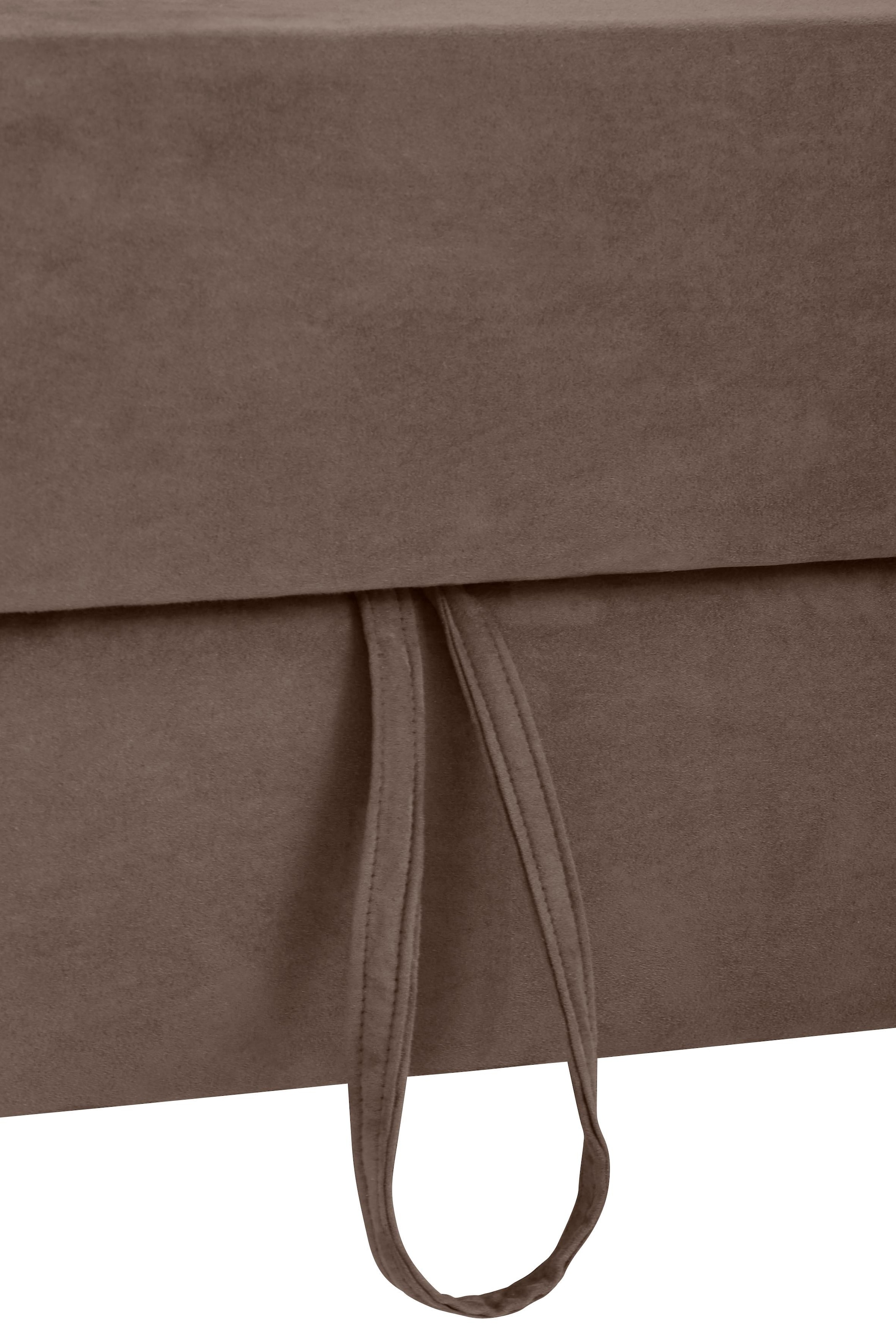 Home affaire Ecksofa »Palmera L-Form«, Federkern, wahlweise mit Bettfunktion und mit/ohne Stauraum