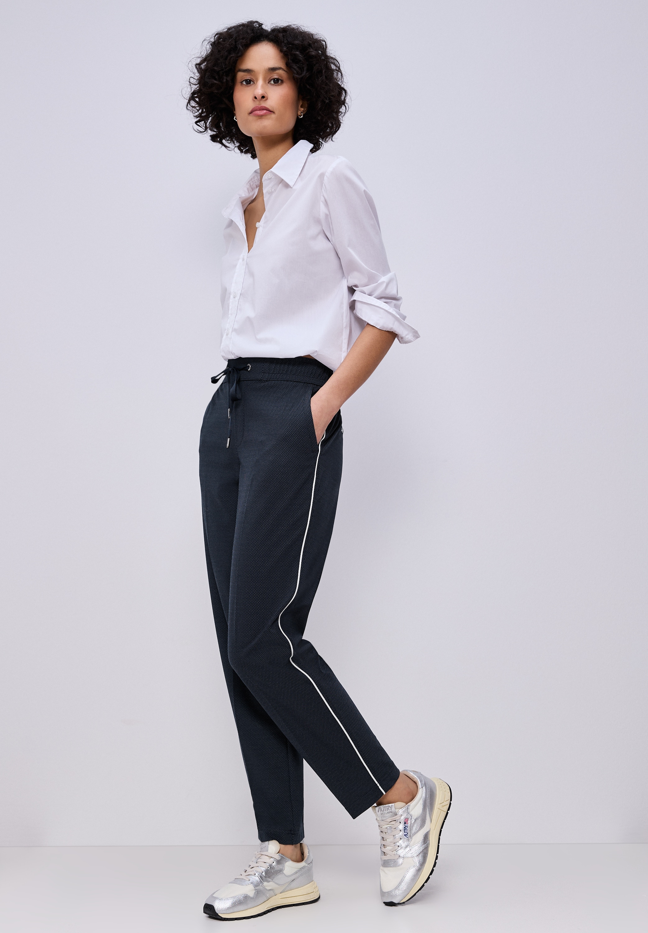 STREET ONE Stoffhose  im Loose Fit