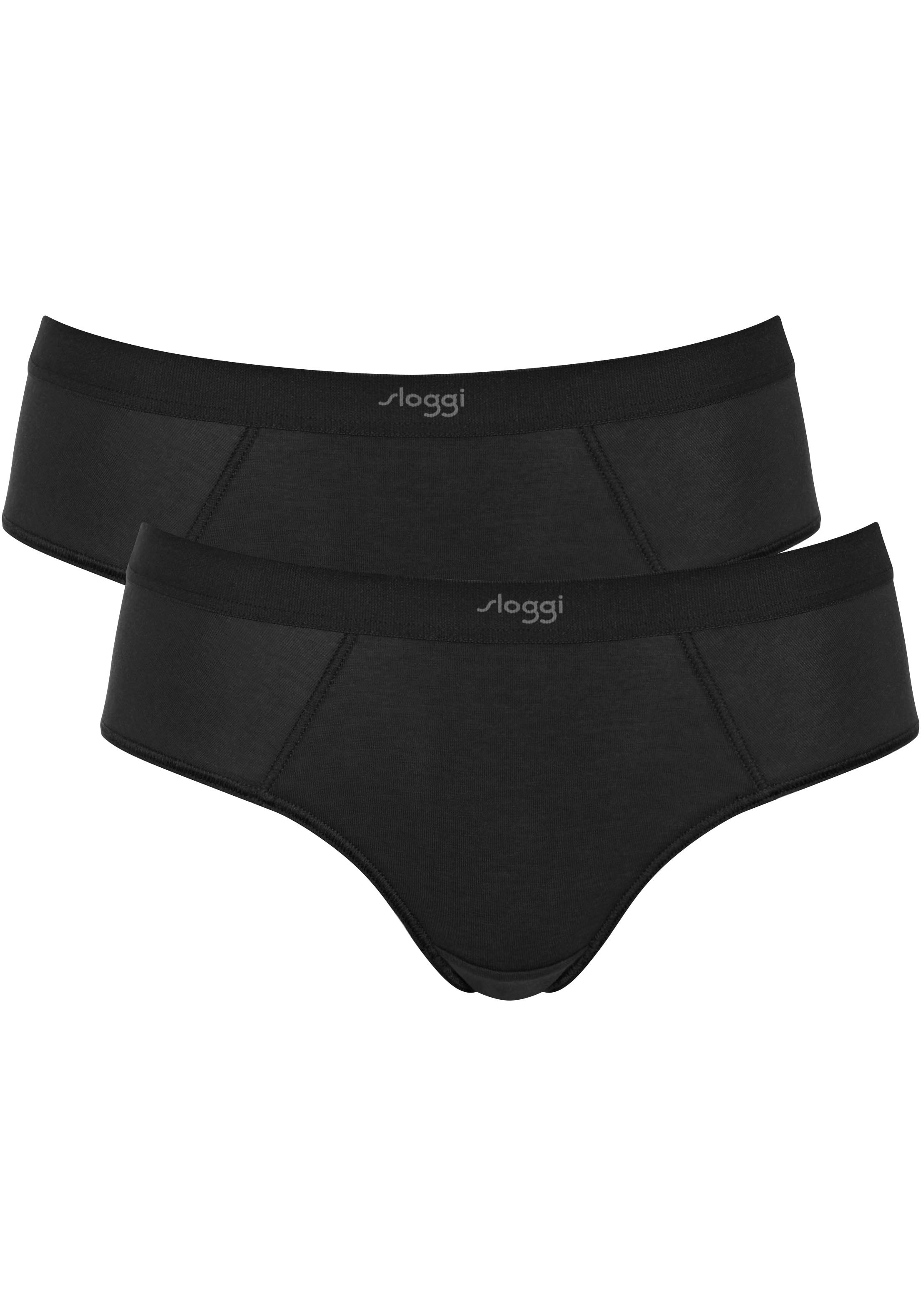 sloggi Hipster "EVER Ease", (2er Pack), temperaturausgleichend, Logo-Bund, günstig online kaufen