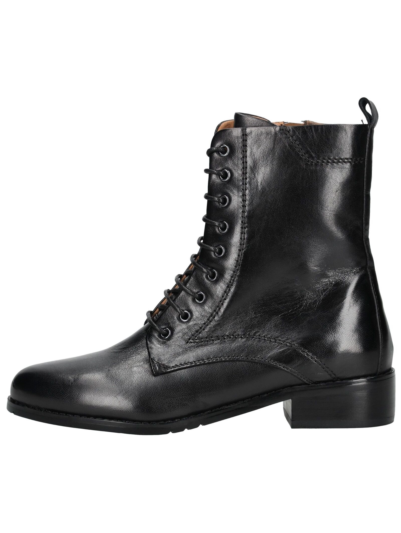 Everybody Schnürstiefelette "Everybody Stiefelette Leder" günstig online kaufen