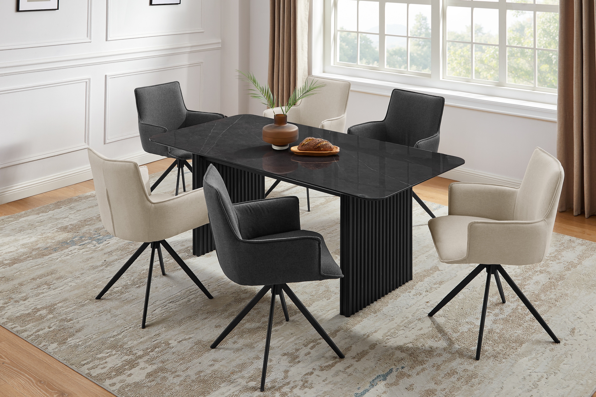 OTTO home Drehstuhl »Amoreve« (Set) 2 Stk.