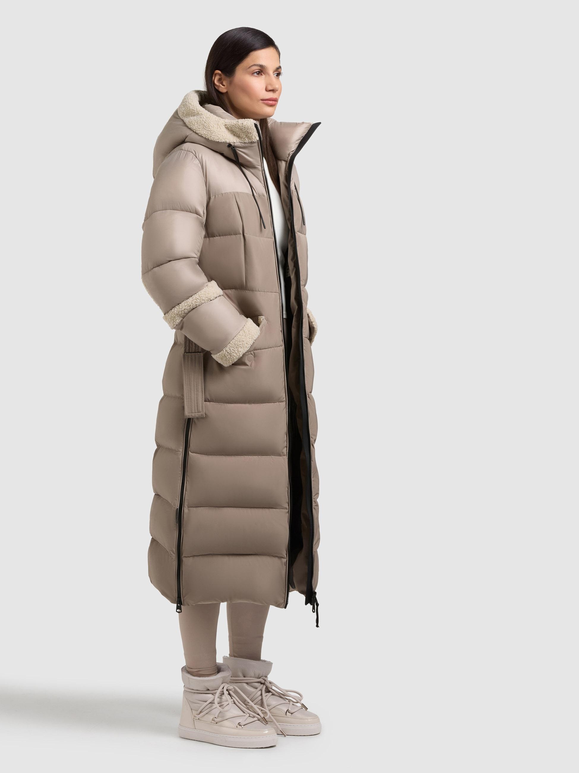 khujo Steppmantel »Julita2« Warmer Damen Hybrid-Mantel mit zahlreichen Features