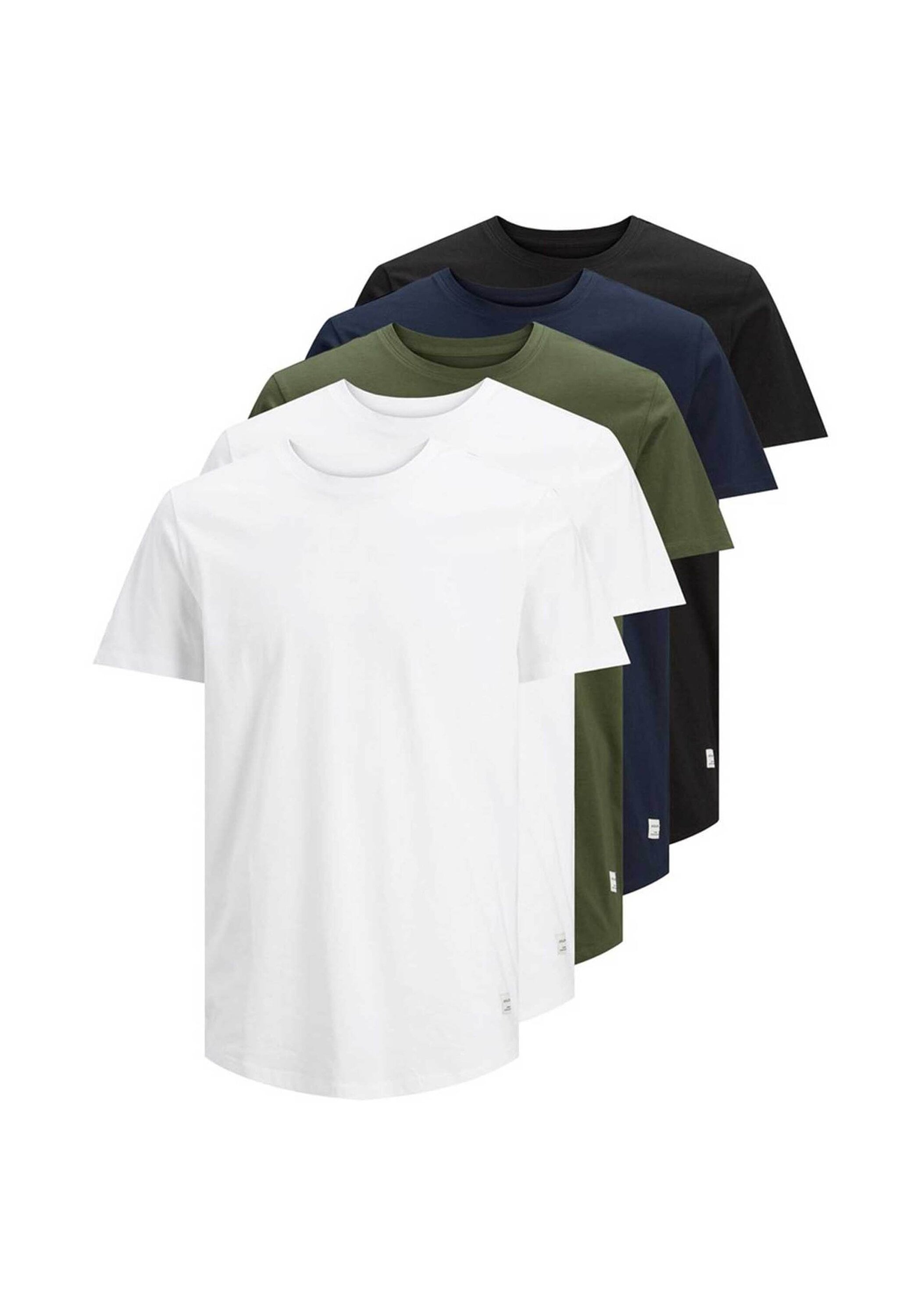 Jack & Jones T-Shirt "T-Shirt JJENOA 5er Pack"