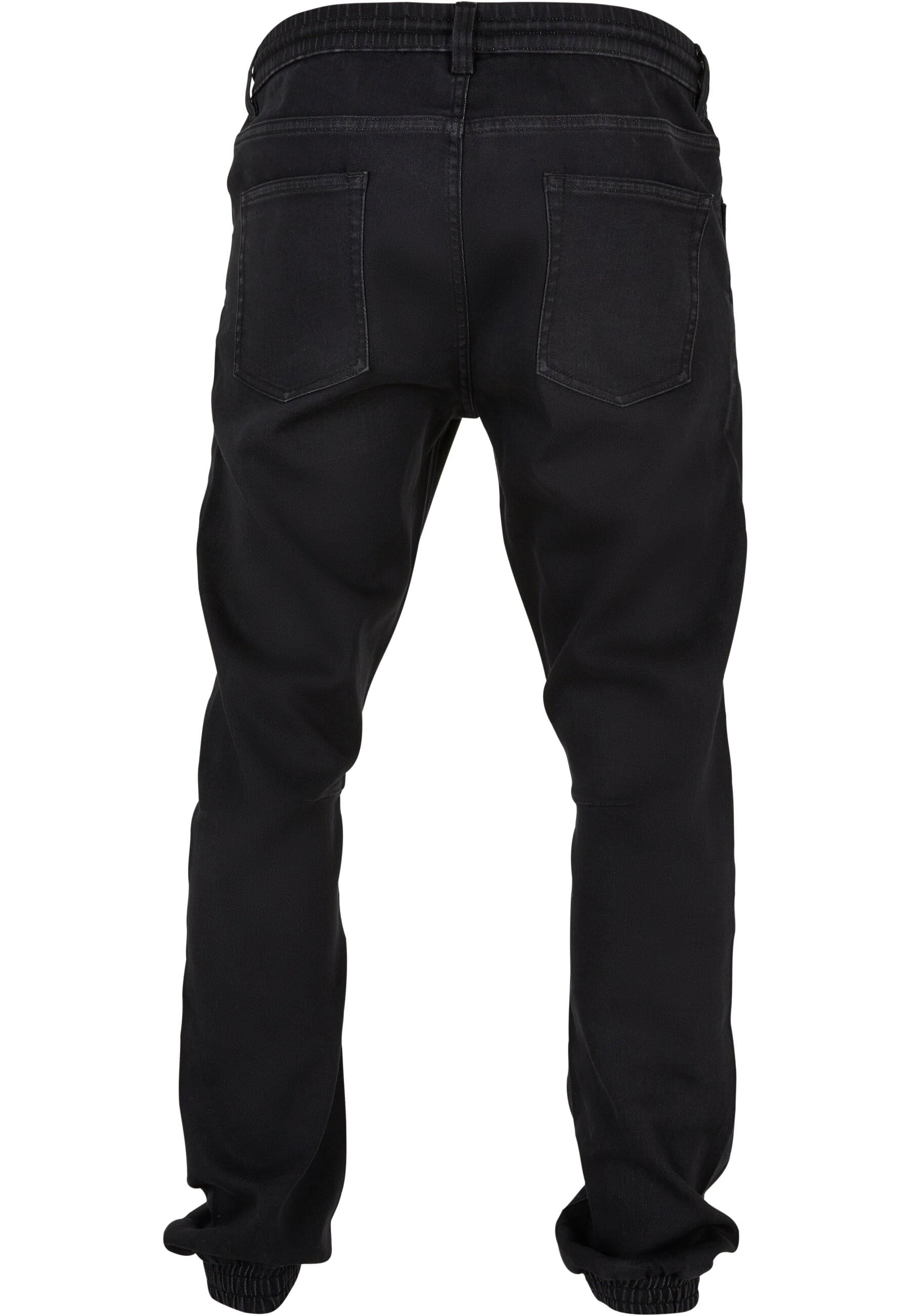 URBAN CLASSICS Bequeme Jeans "Urban Classics Herren Knitted Denim Jogpants" günstig online kaufen