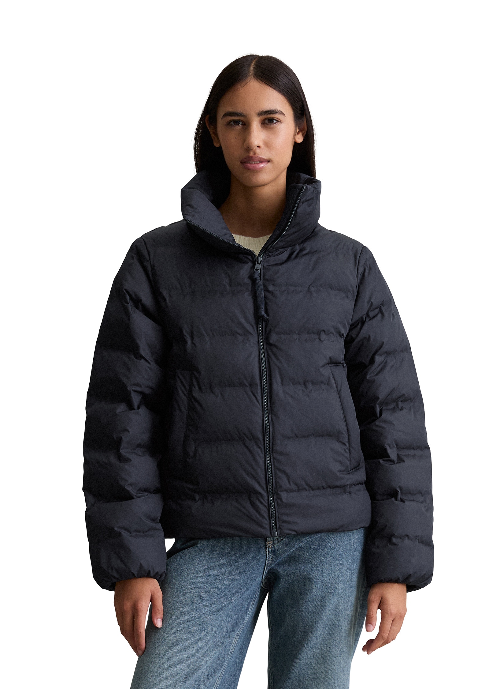 Marc OPolo DENIM Outdoorjacke "mit wasserabweisender Oberfläche" günstig online kaufen