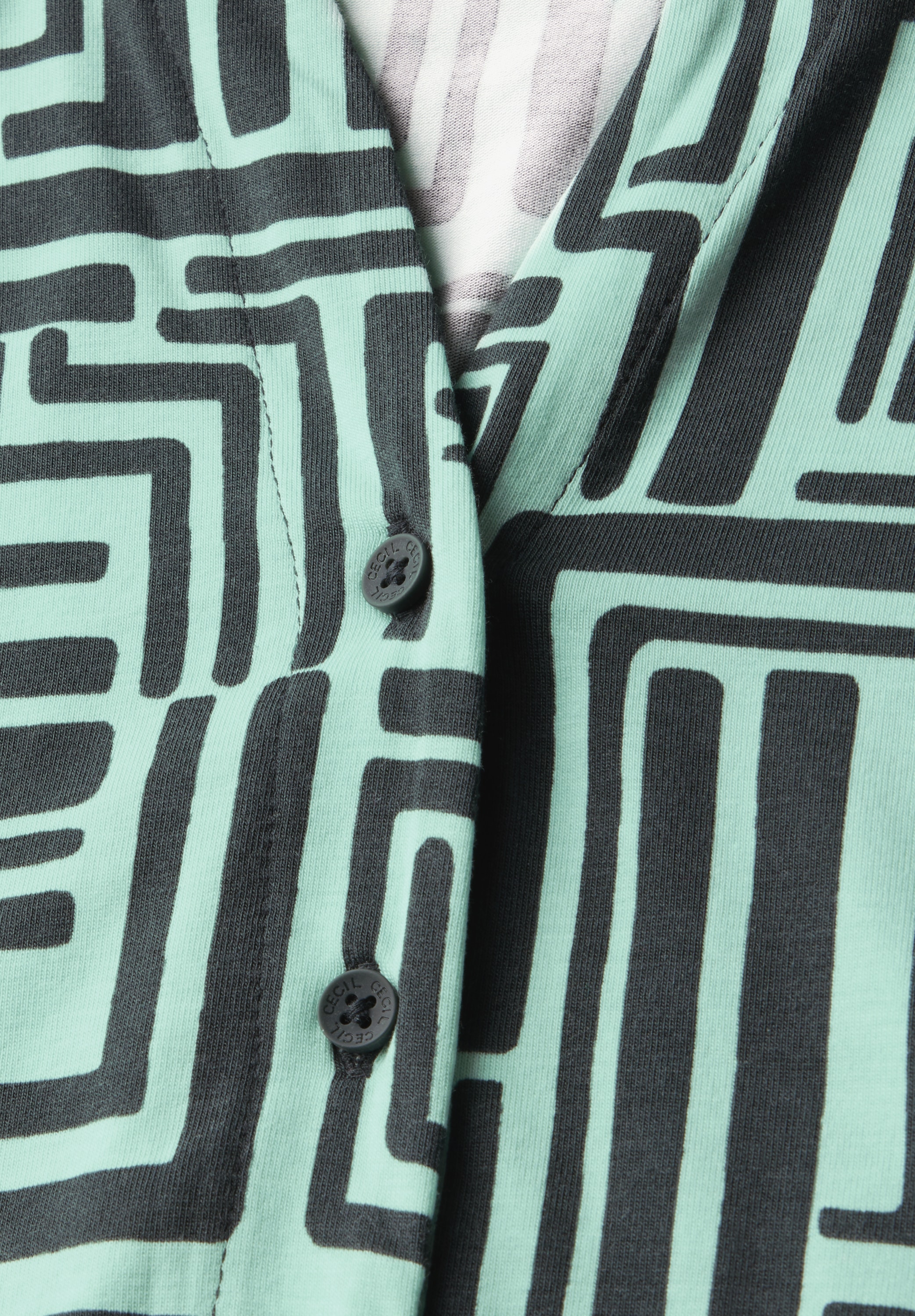 Cecil Blusenshirt, mit All-Over Print