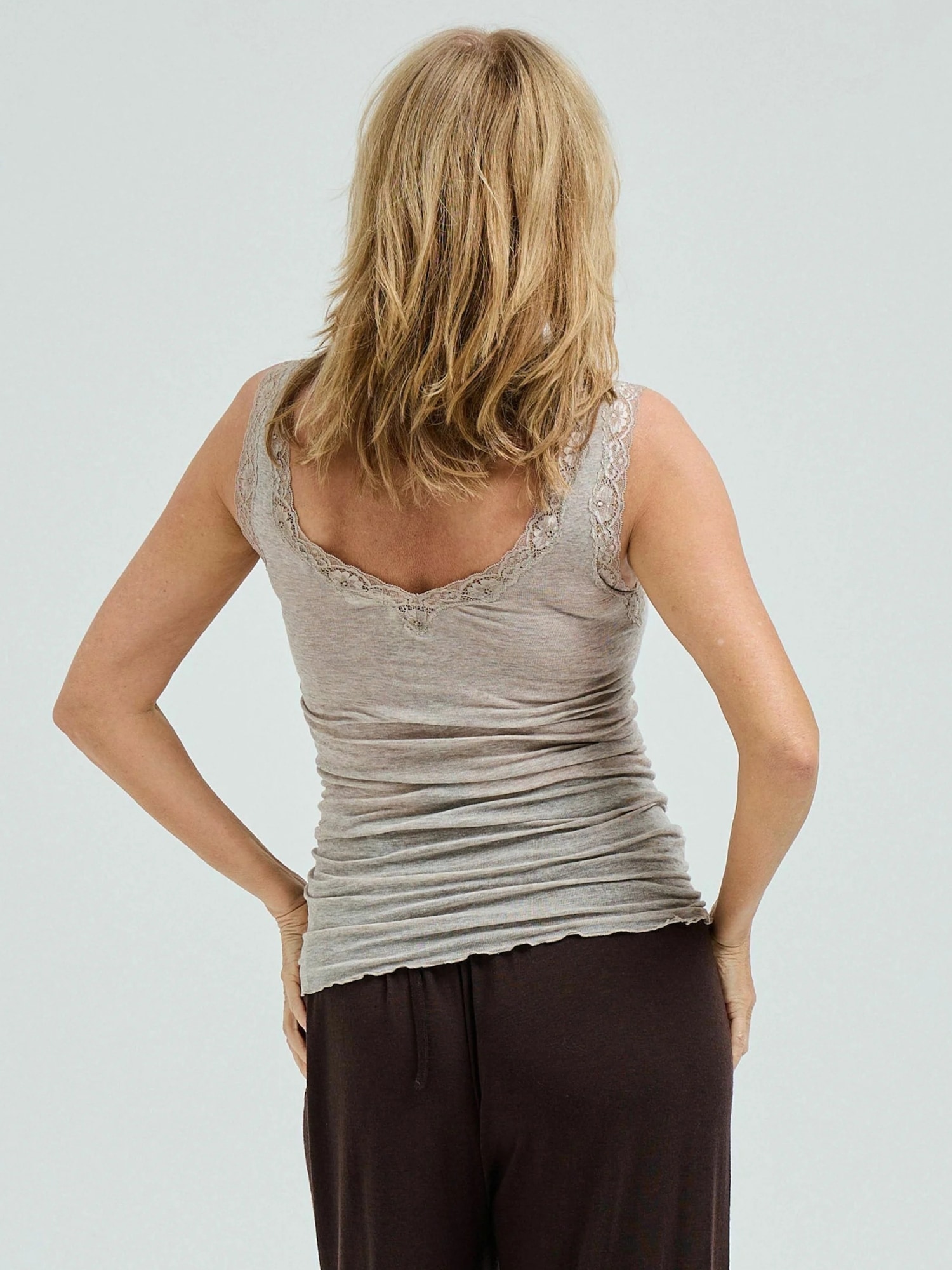 Seamless Basic Funktionstop »Seamless Basic Top Cotton Lacey«