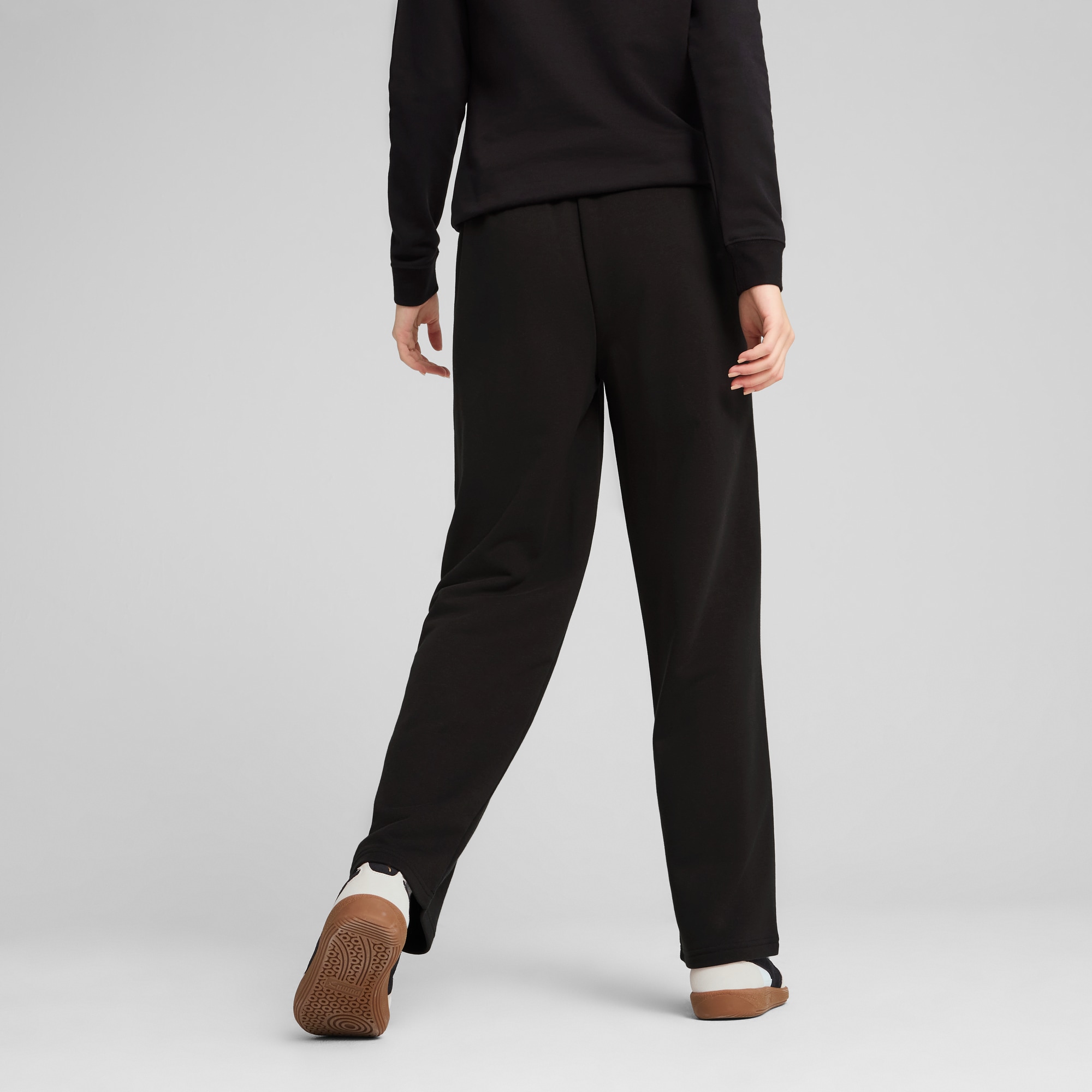PUMA Trainingshose »ESS SMALL NO. 1 LOGO COMFORT STRAIGHT PANTS TR OP«