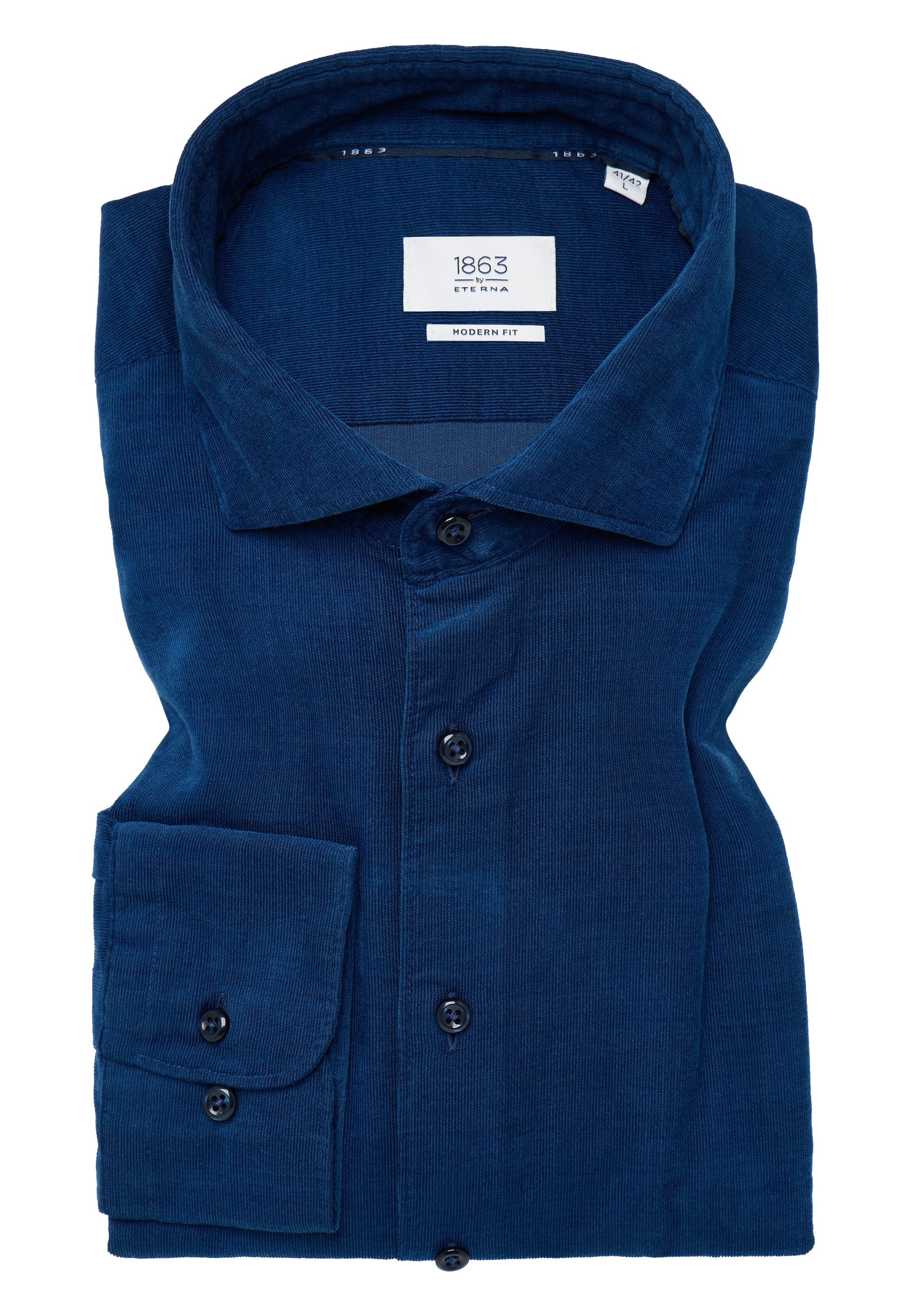 Eterna Langarmhemd »MODERN FIT«, EASY IRON (bügelleicht)