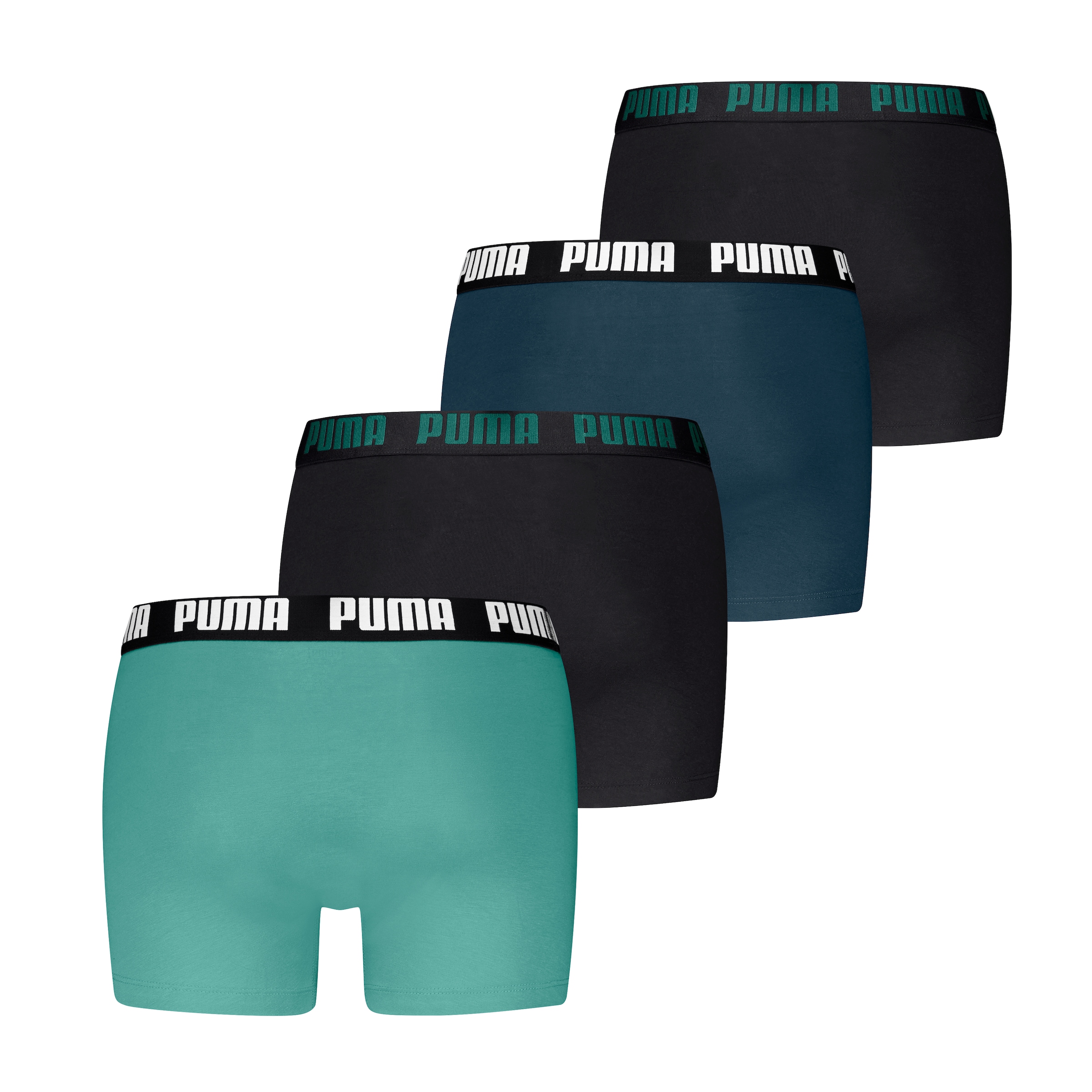 PUMA Boxershorts »PUMA MEN EVERYDAY BASIC BOXER« 4er Pack, 