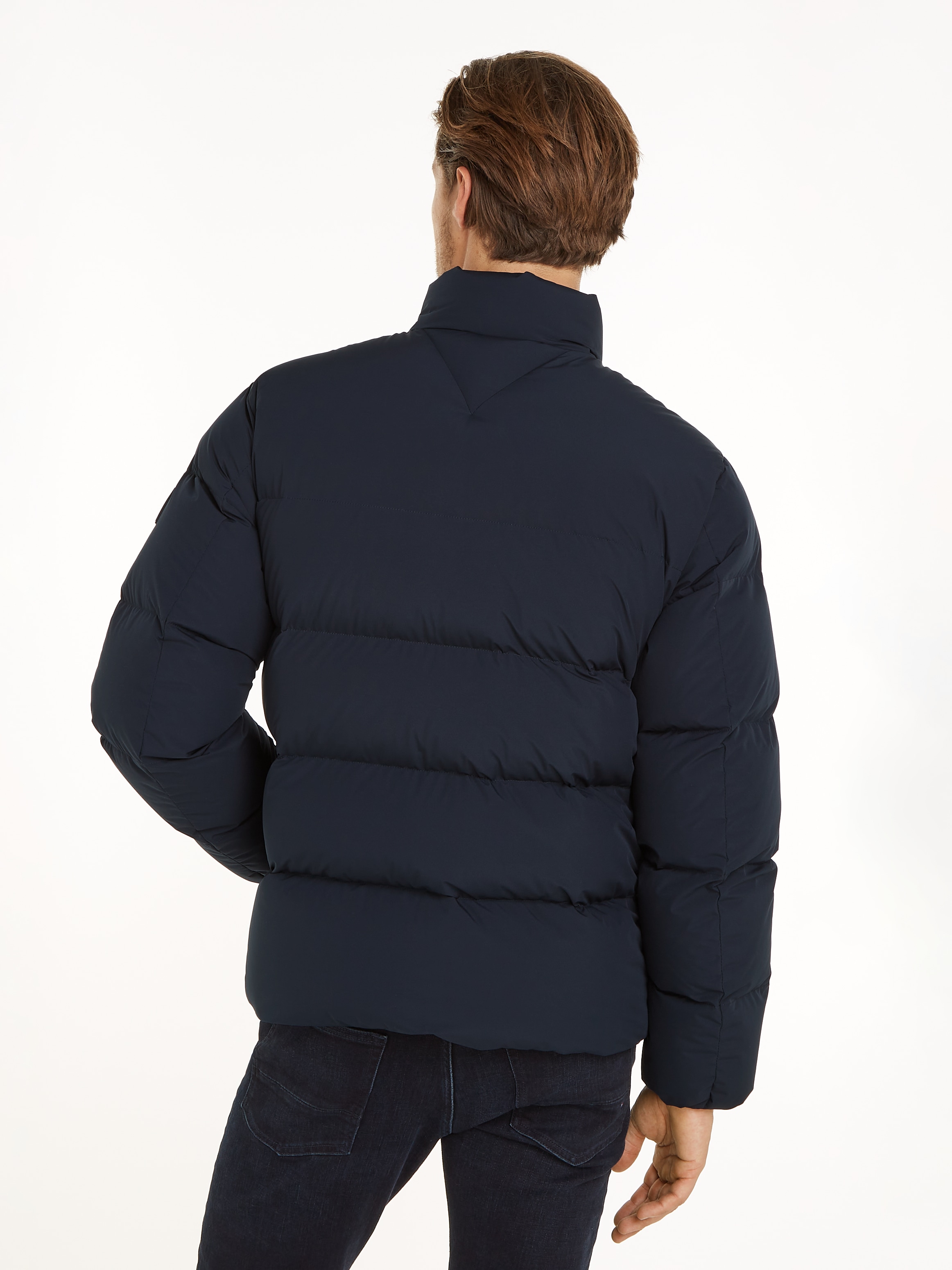 Tommy Hilfiger Steppjacke »DOWN PUFFER JACKET«, ohne Kapuze