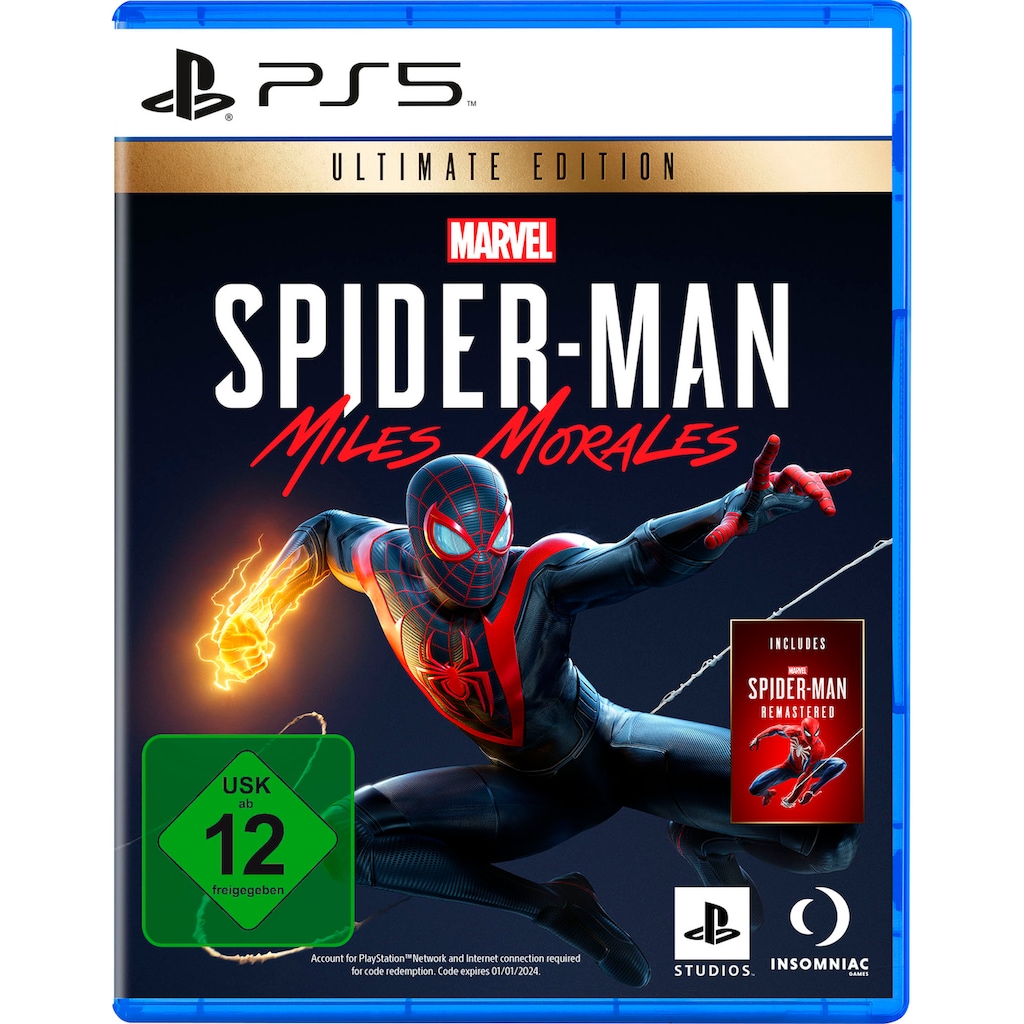 PlayStation 5 Spielesoftware »Marvel's Spider-Man: Miles Morales Ultimate Edition«, PlayStation 5