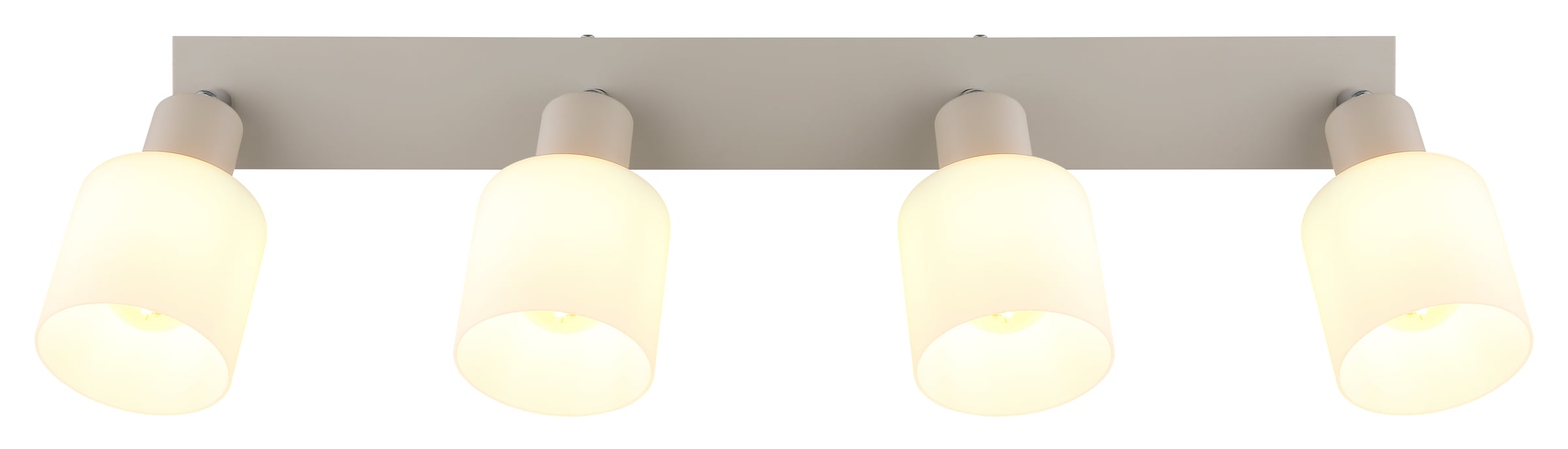 GLOBO LIGHTING Deckenspot »TRENT« E14 1 Stk. Drehbarer Strahler für Wohn- & Esszimmer sandfarben matt