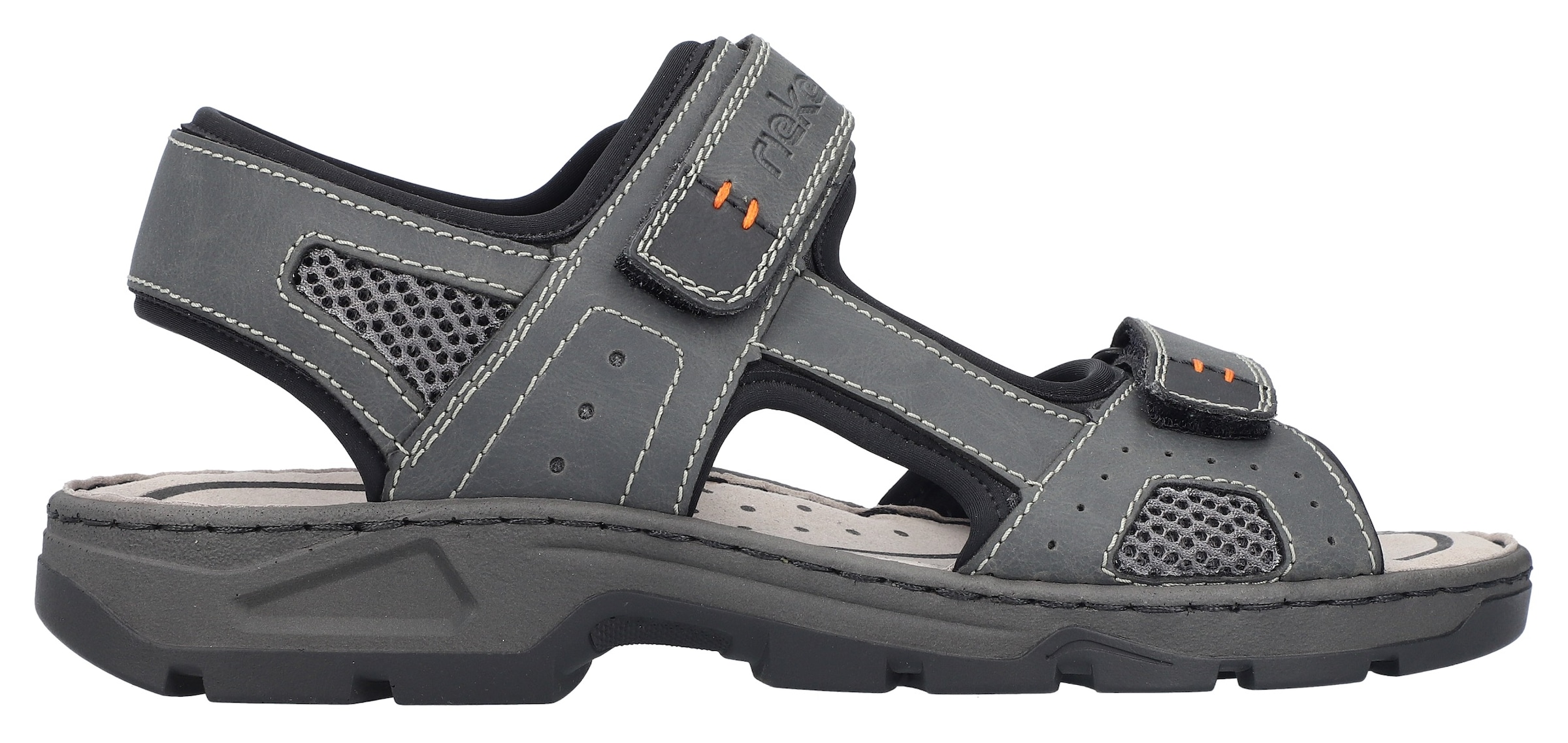 Rieker Riemchensandale, Sommerschuh, Klettschuh, Outdoorschuh, in Trekking-Optik