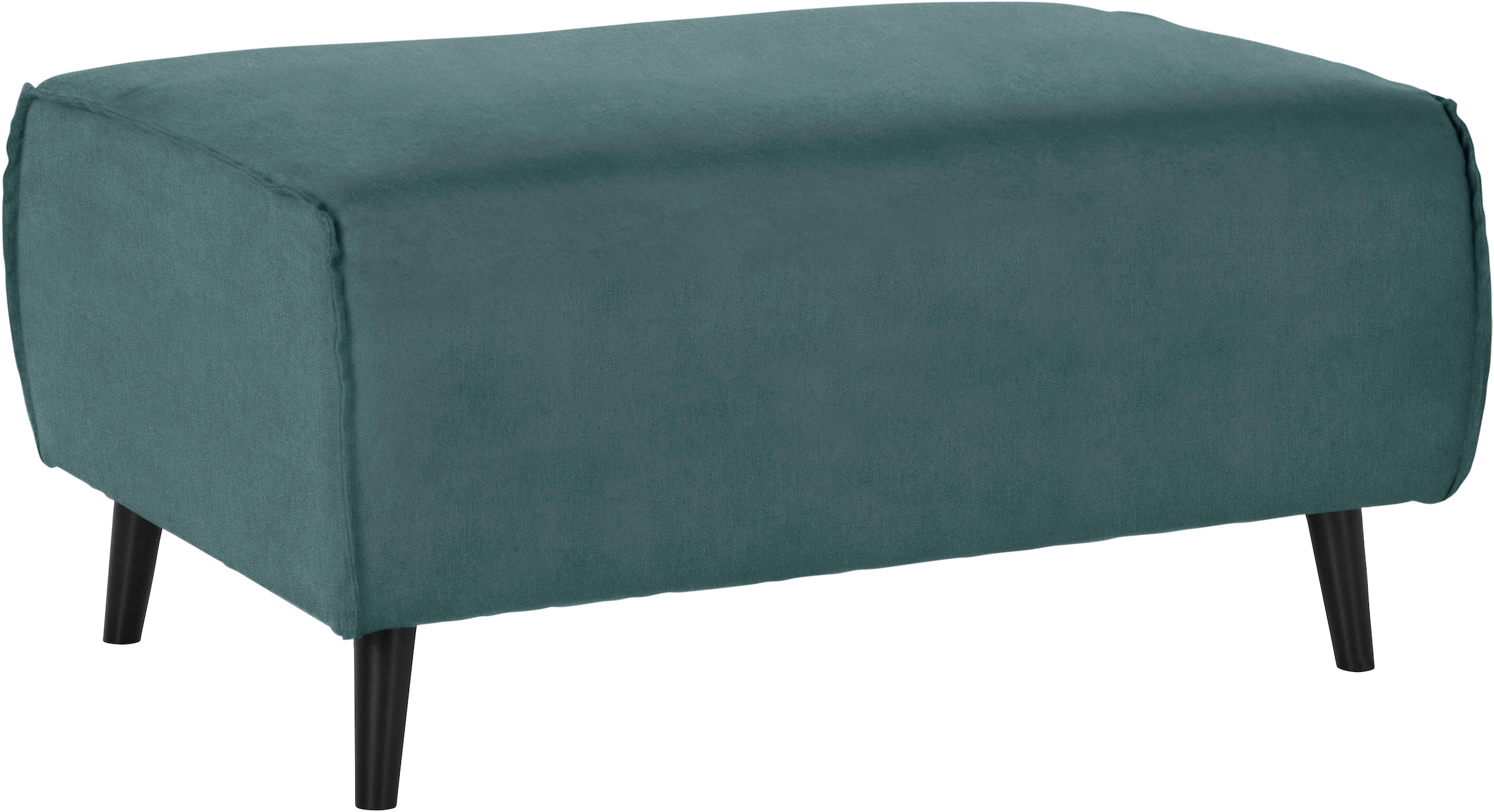 DOMO collection Hocker "Amora" mit Federkern, Fußhöhe passend für gängige Saugroboter