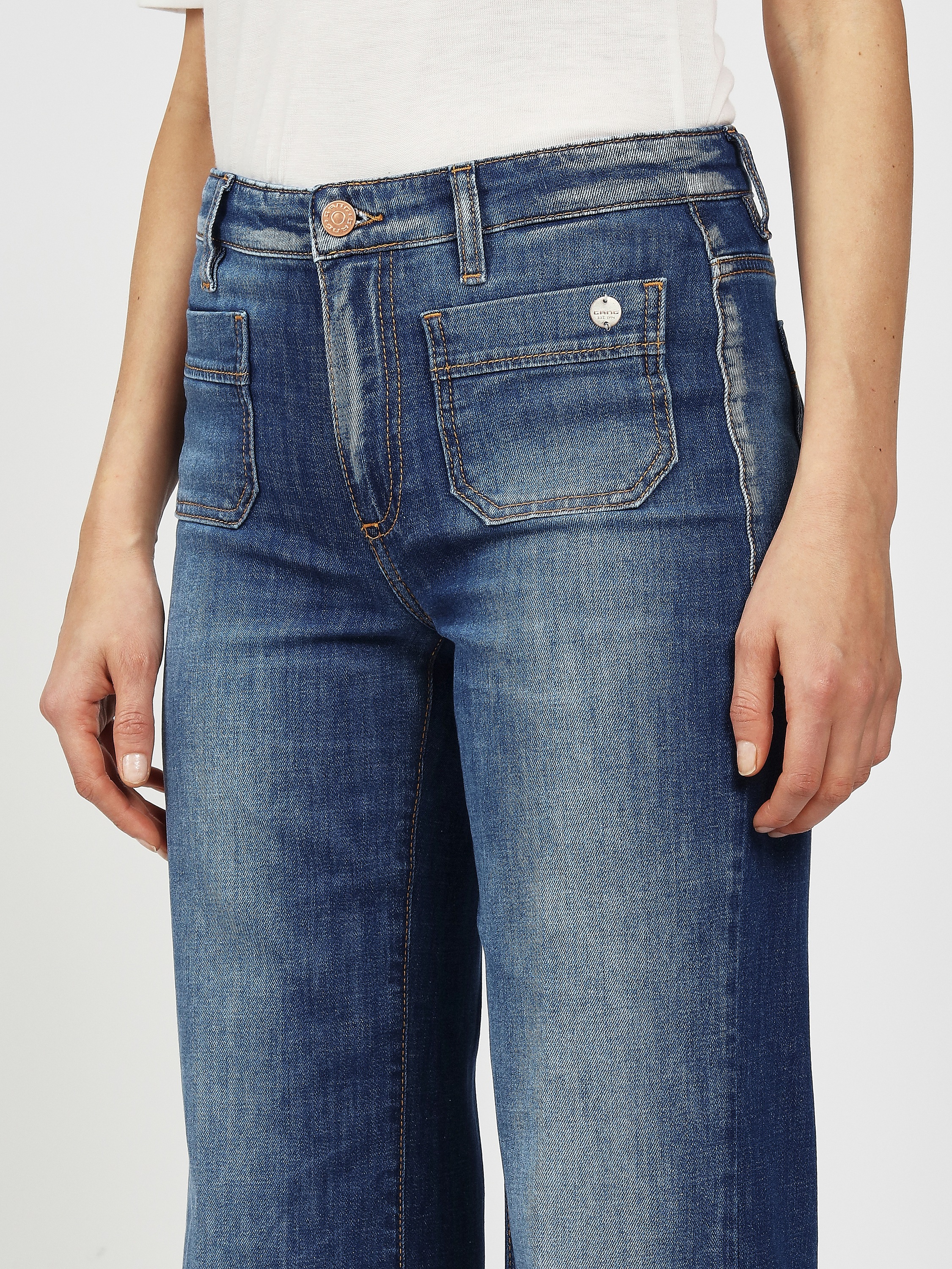 GANG Schlagjeans »GANG Jeans Wide Fit 94JESSI FLARED«