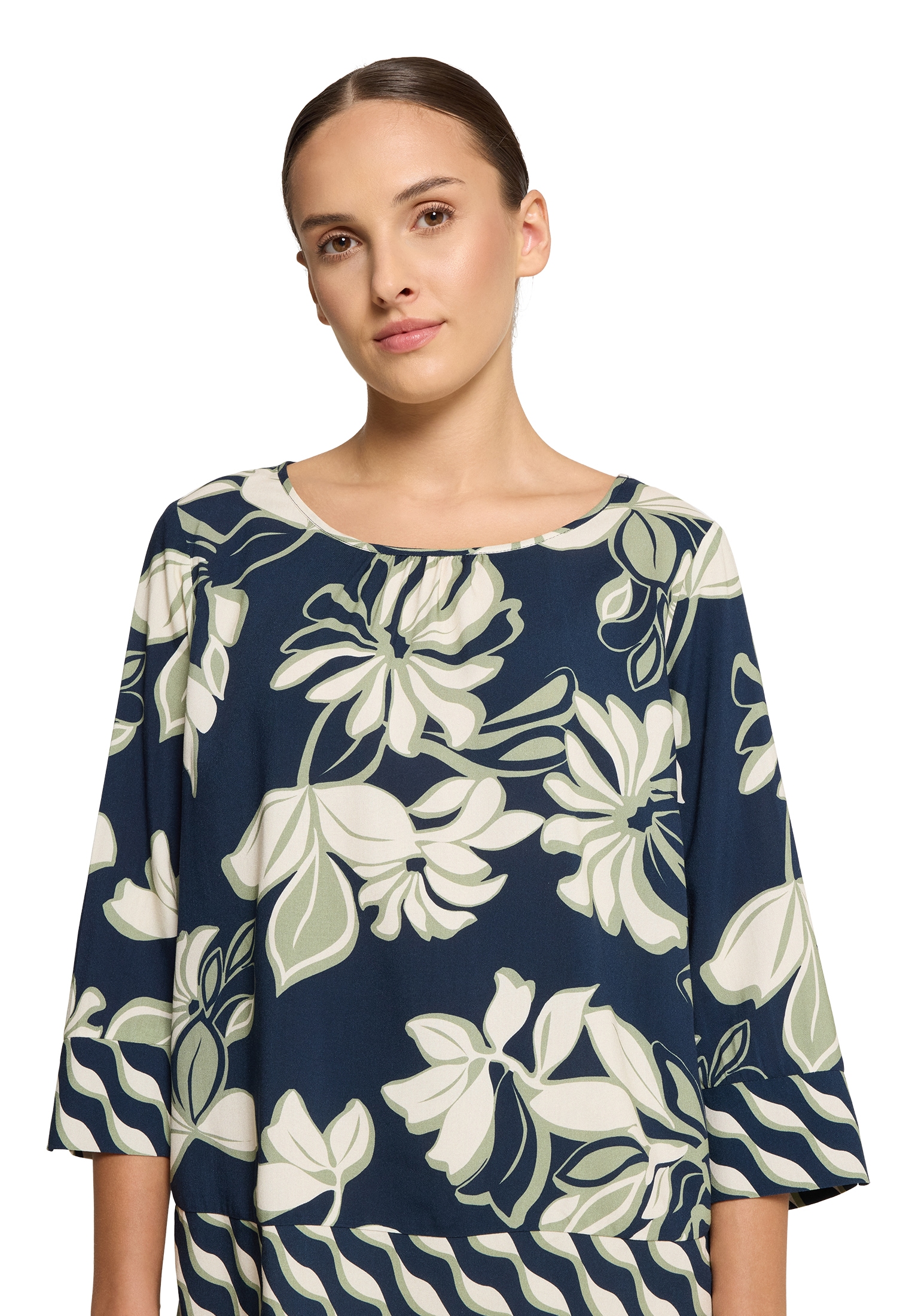 Betty Barclay Schlupfbluse »Betty Barclay Damen Schlupfbluse mit Rundhalsausschnitt«