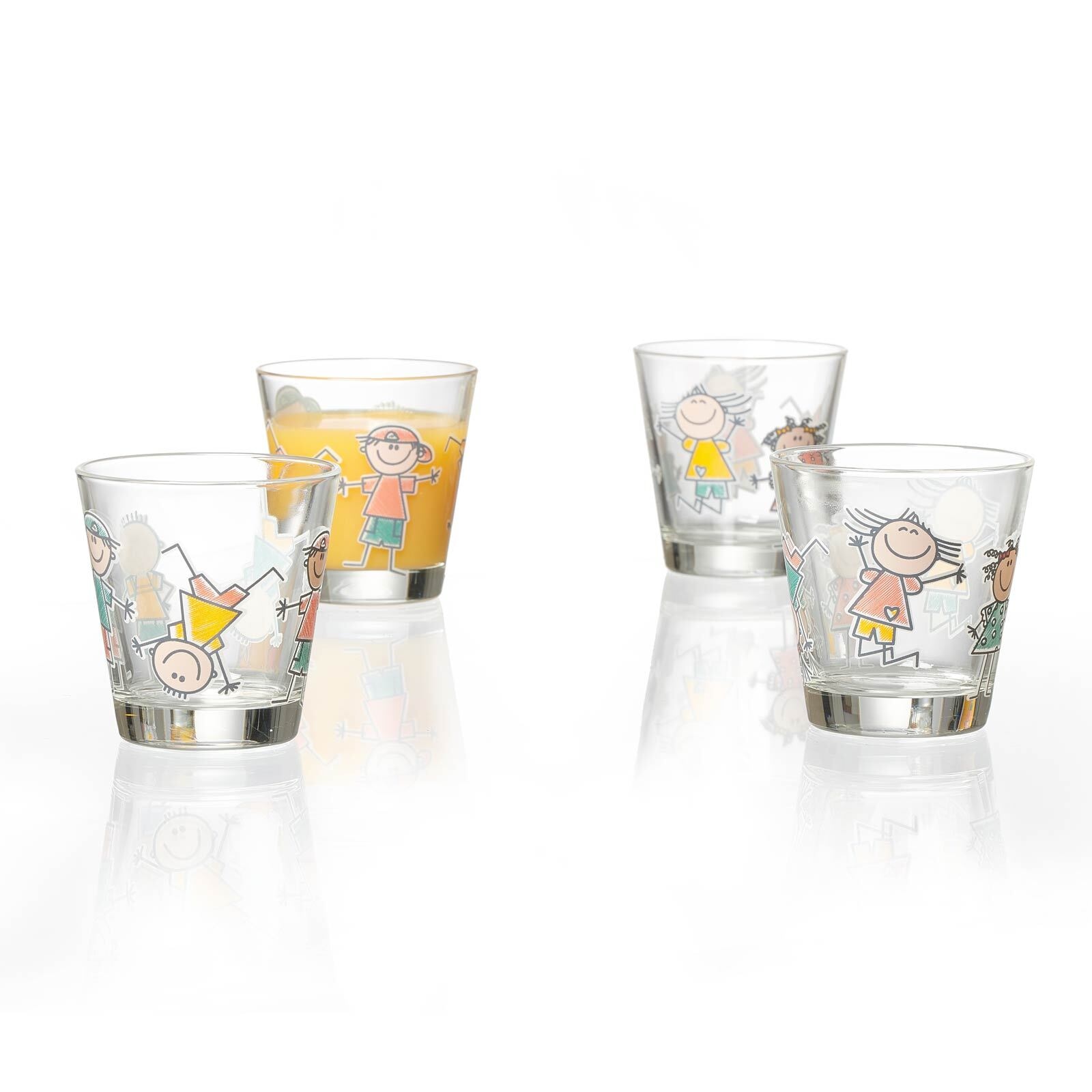Ritzenhoff & Breker Kinderbecher »Trinkglas Boys BEST FRIENDS 270 ml bunt«