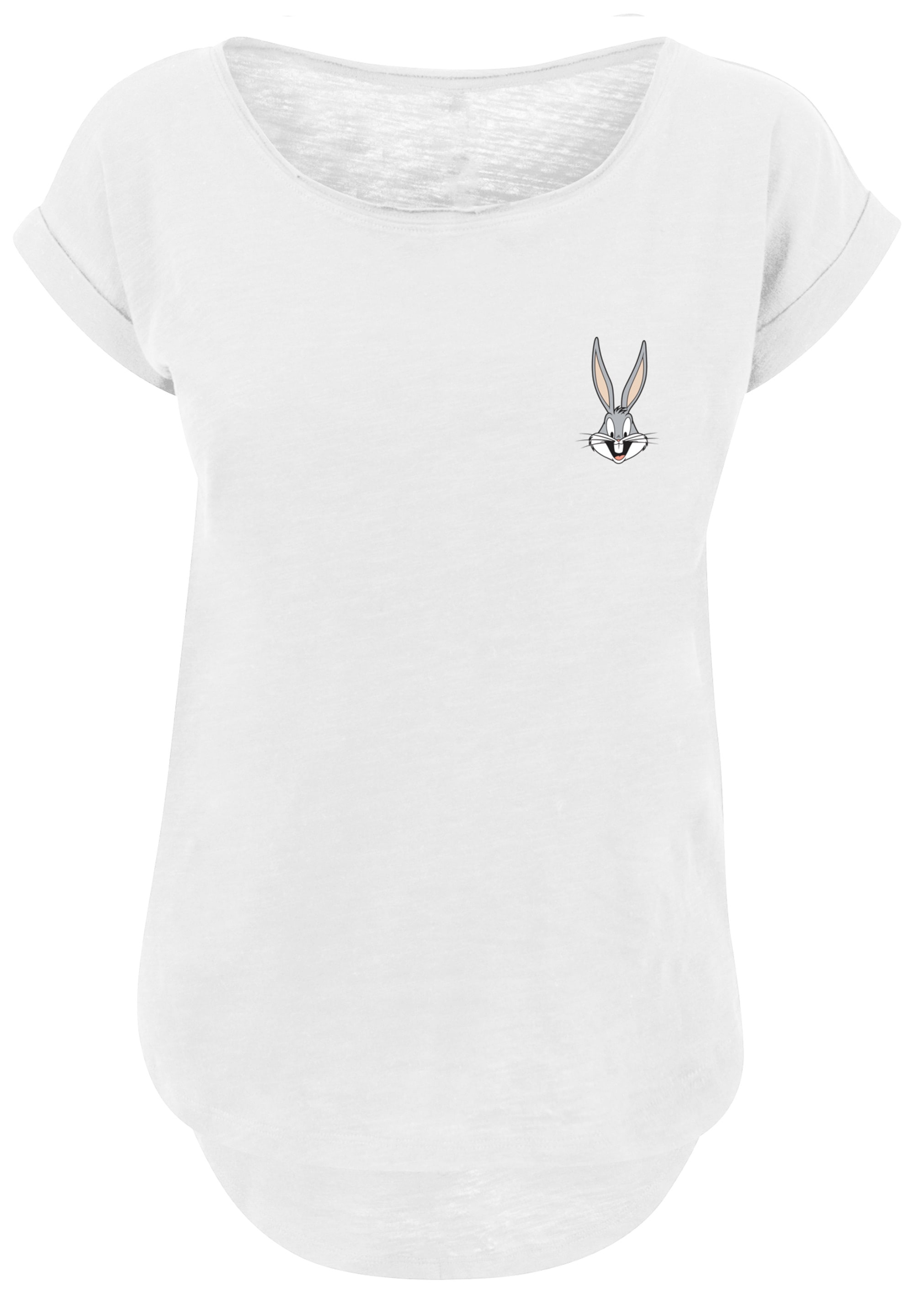 F4NT4STIC T-Shirt »Looney Tunes Bugs Bunny Breast Print«, Print