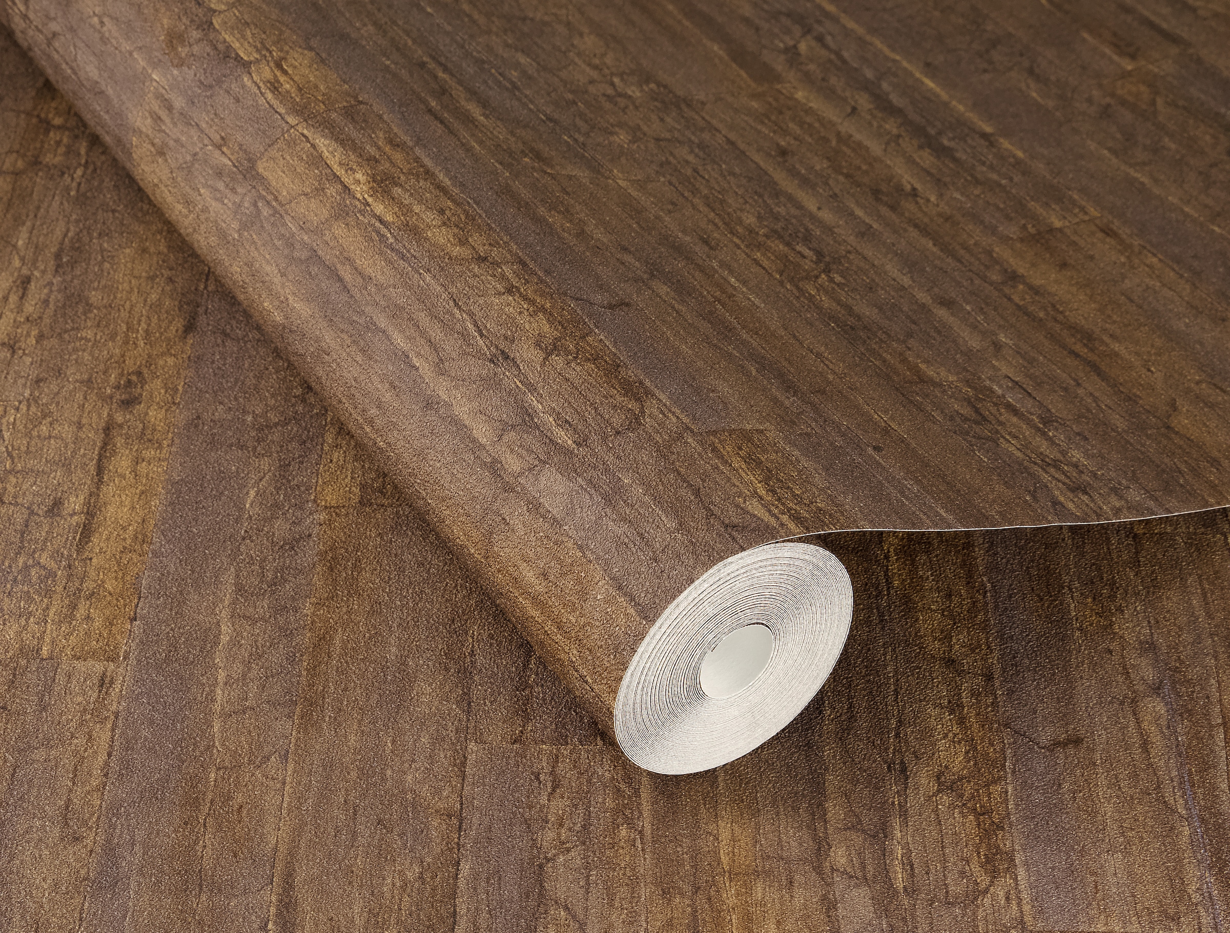 Rasch Vliestapete »Vliestapete mit Holzoptik Curiosity 537062«, Holz, Holzoptik