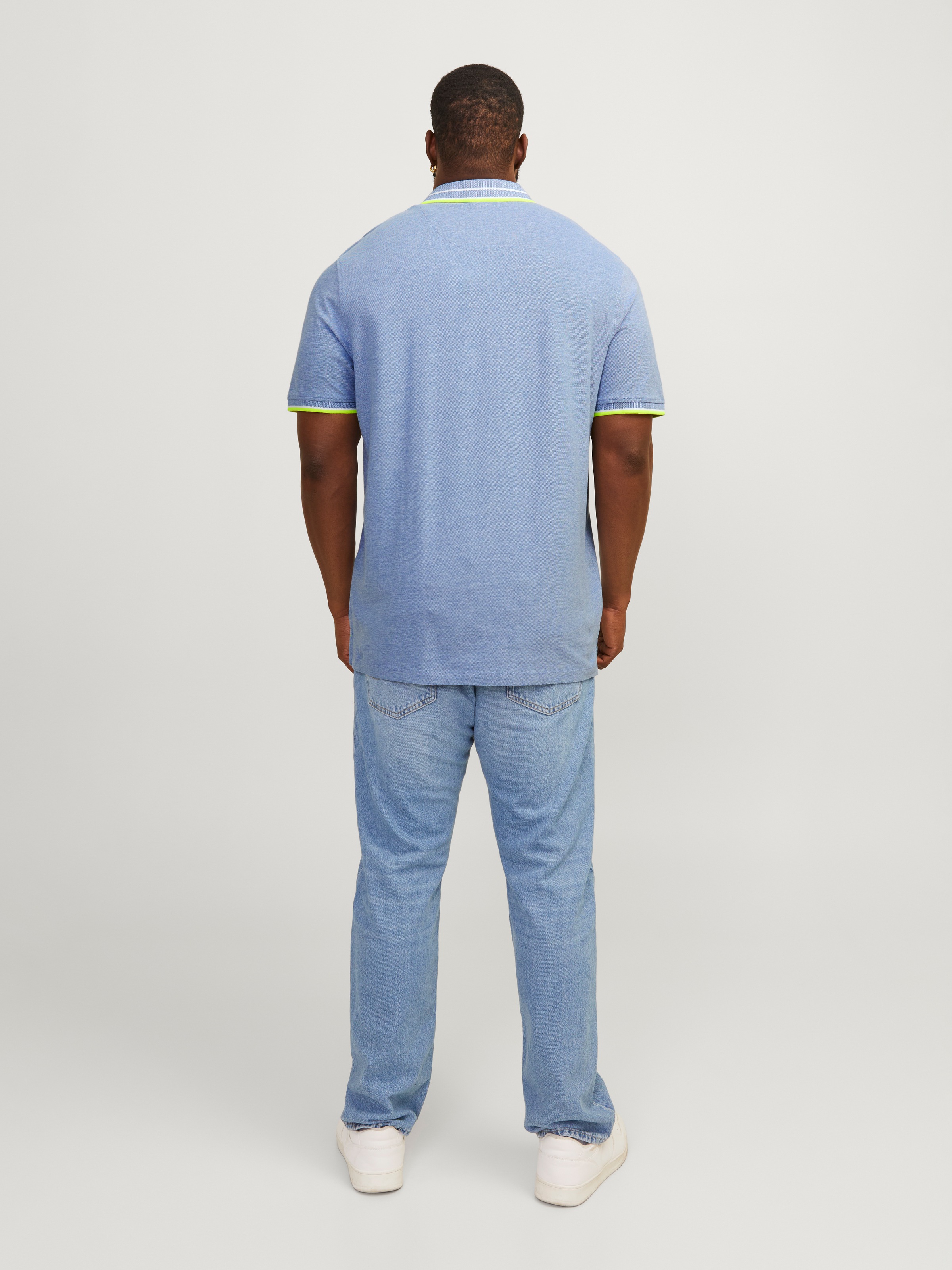 Jack & Jones PlusSize Poloshirt »JJEPAULOS POLO SS NOOS PLS«, mit Logo Stickerei