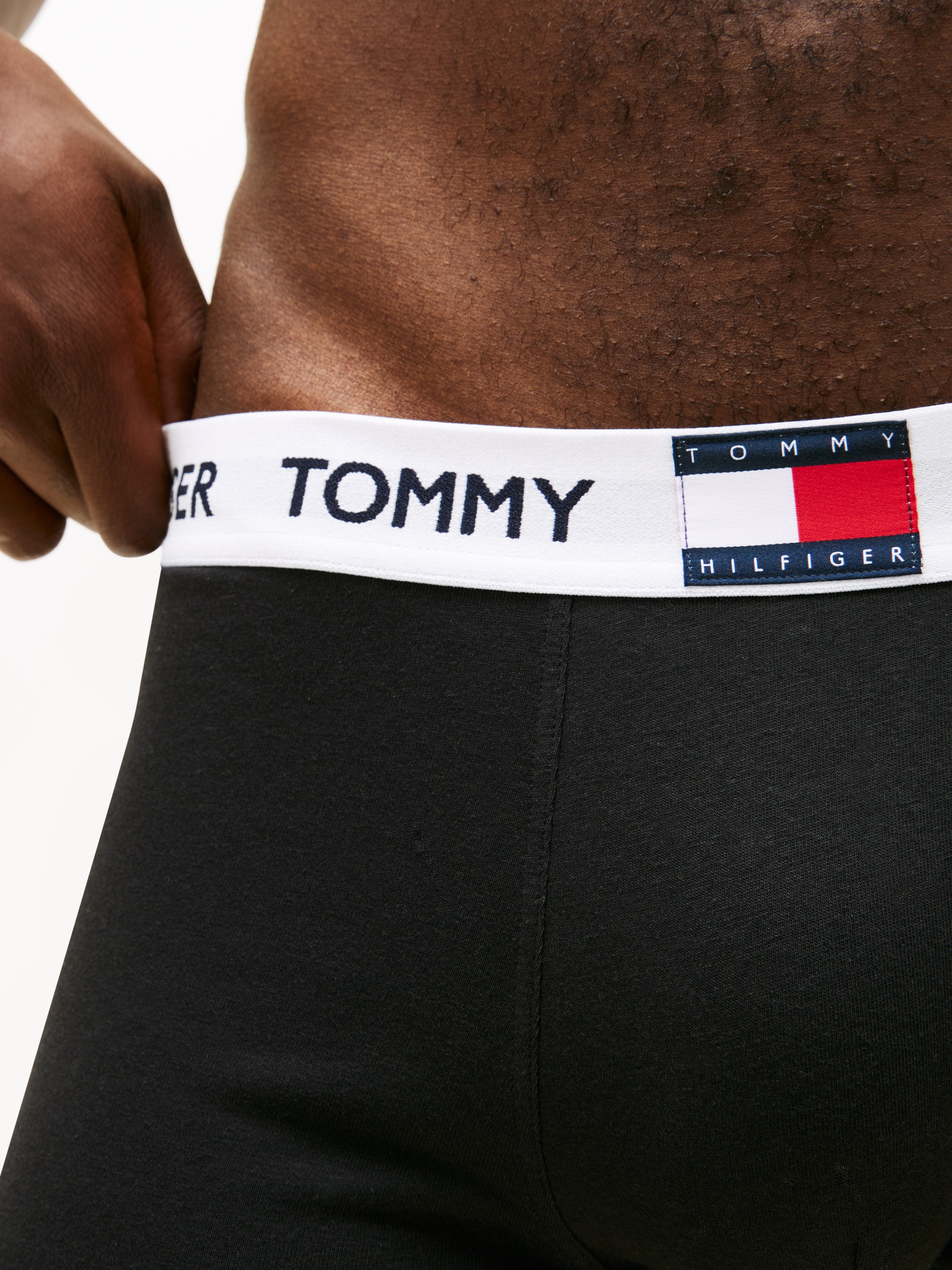 Thumbnail - Tommy Hilfiger Underwear Trunk 3 Stk. Körpernahe Passform mit elastischem Bund