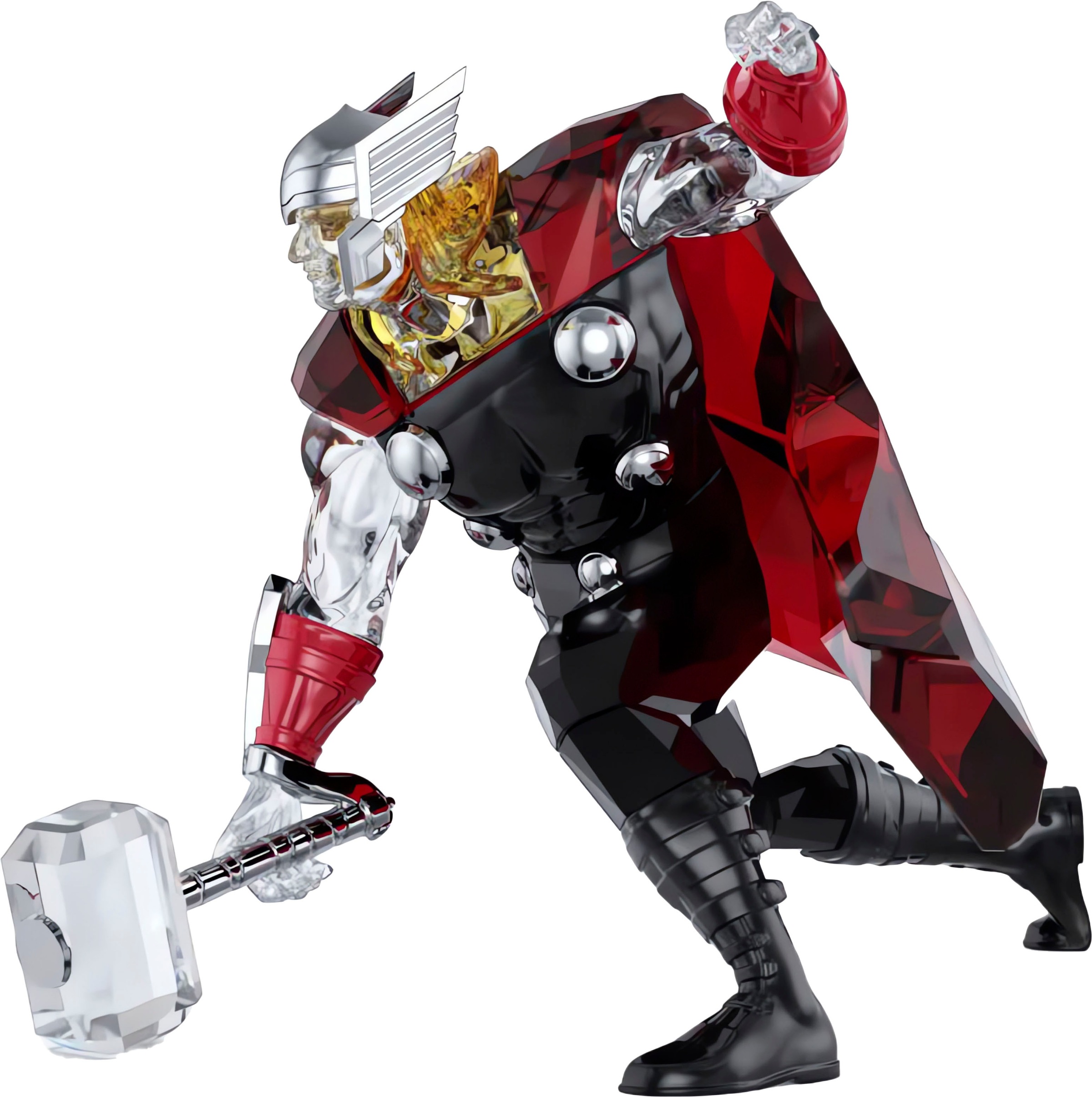 Swarovski Comicfigur »Dekofigur Kristallfigur Sammelfigur Marvel Thor, 5677044«, Swarovski® Kristall