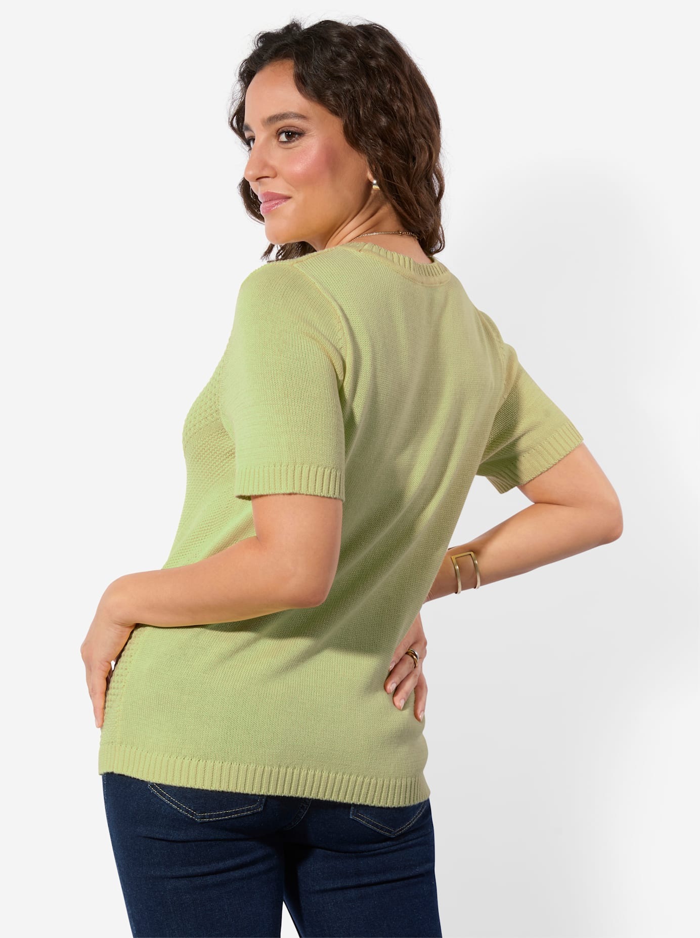 Casual Looks Kurzarmpullover "Kurzarm-Pullover" günstig online kaufen