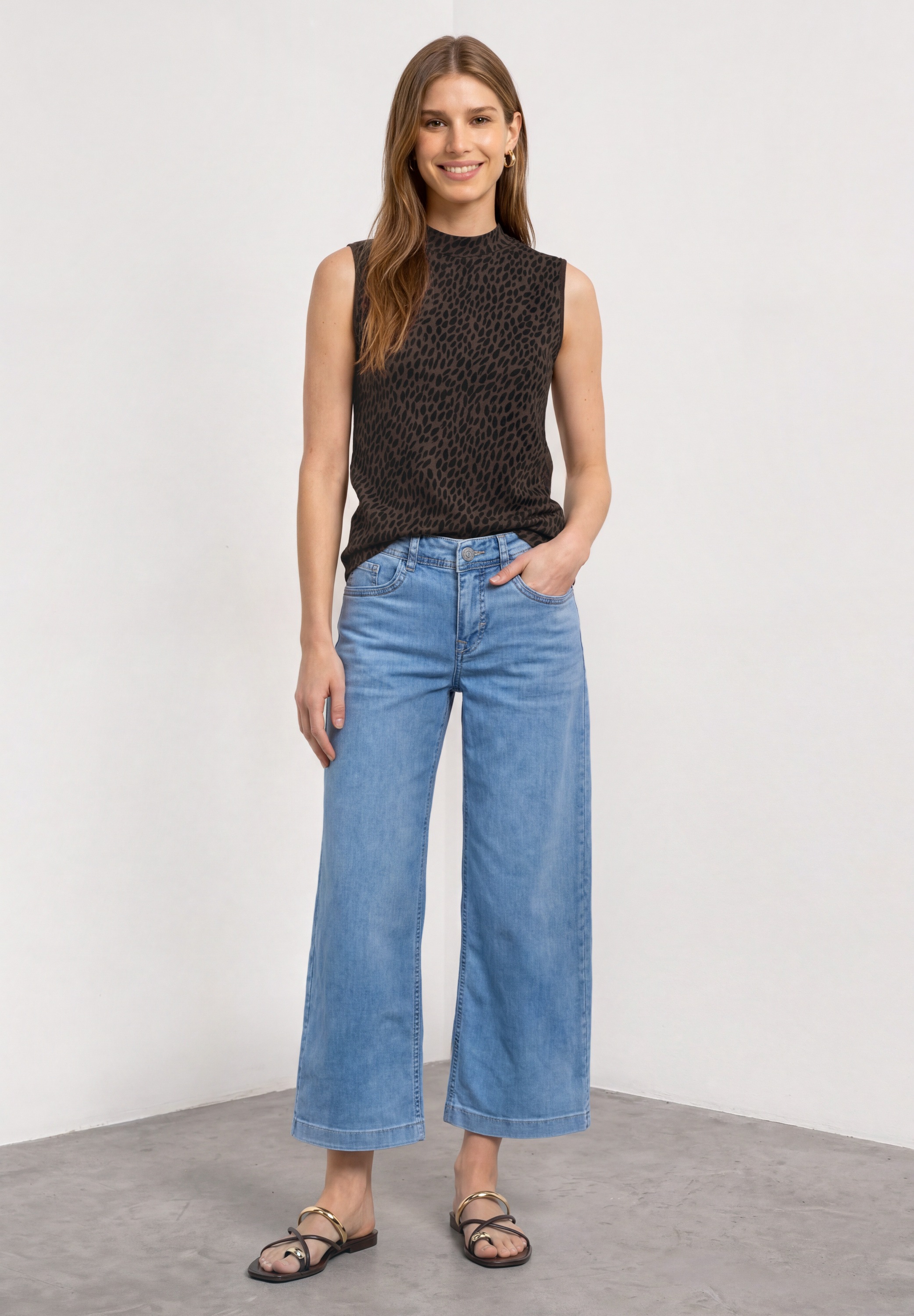 STREET ONE Tanktop mit Turtleneck