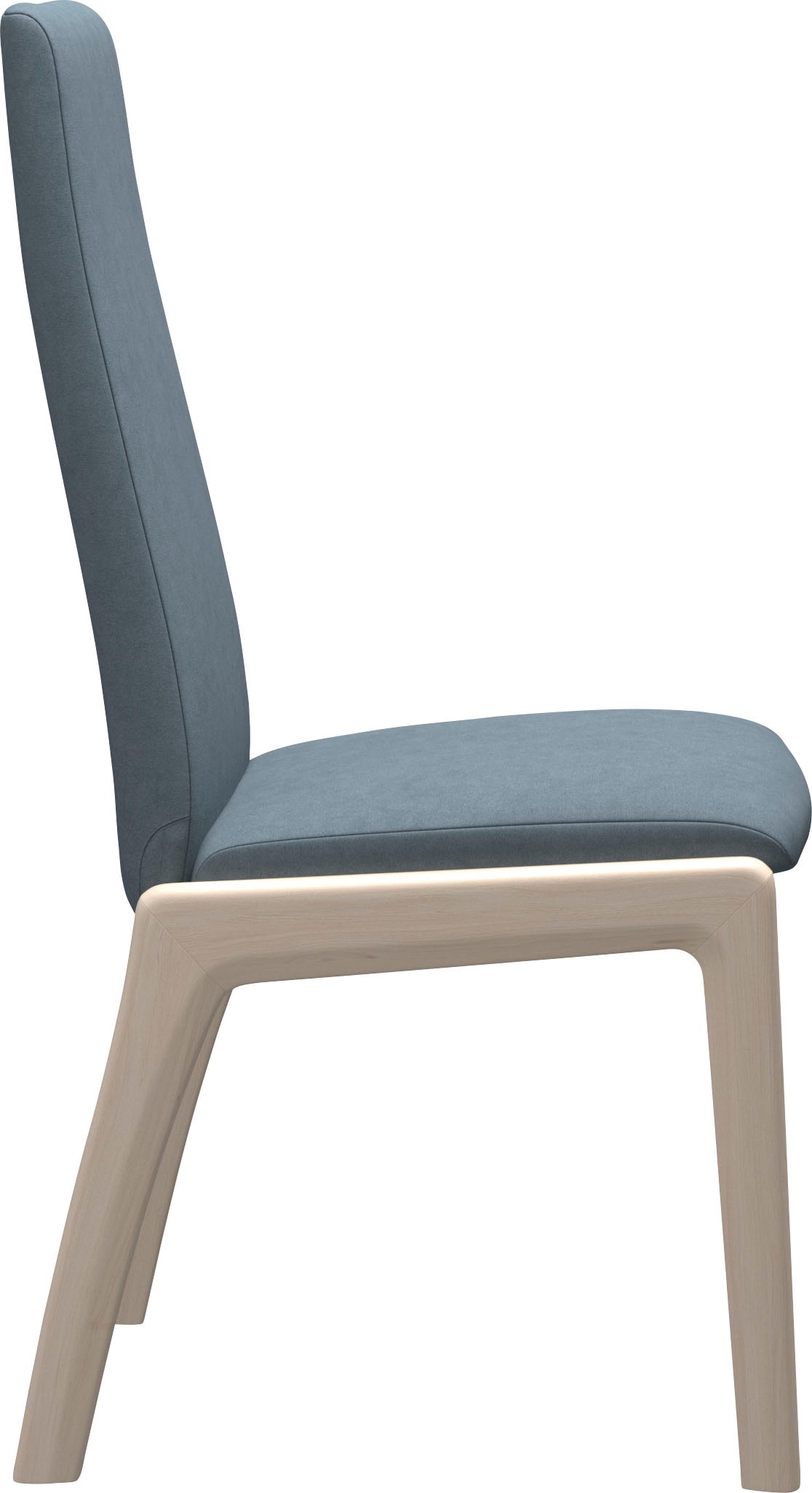 Stressless® Polsterstuhl »Laurel«, Microfaser DINAMICA, Low Back, Größe L, mit abgerundeten Beinen in Eiche gekalkt