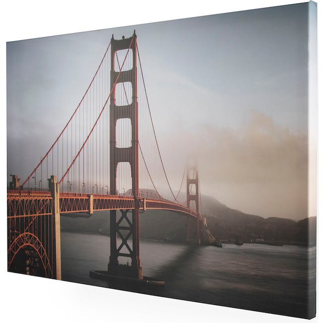 Art for the home Leinwandbild »Golden Gate bridge«, (1 St.) bestellen | BAUR