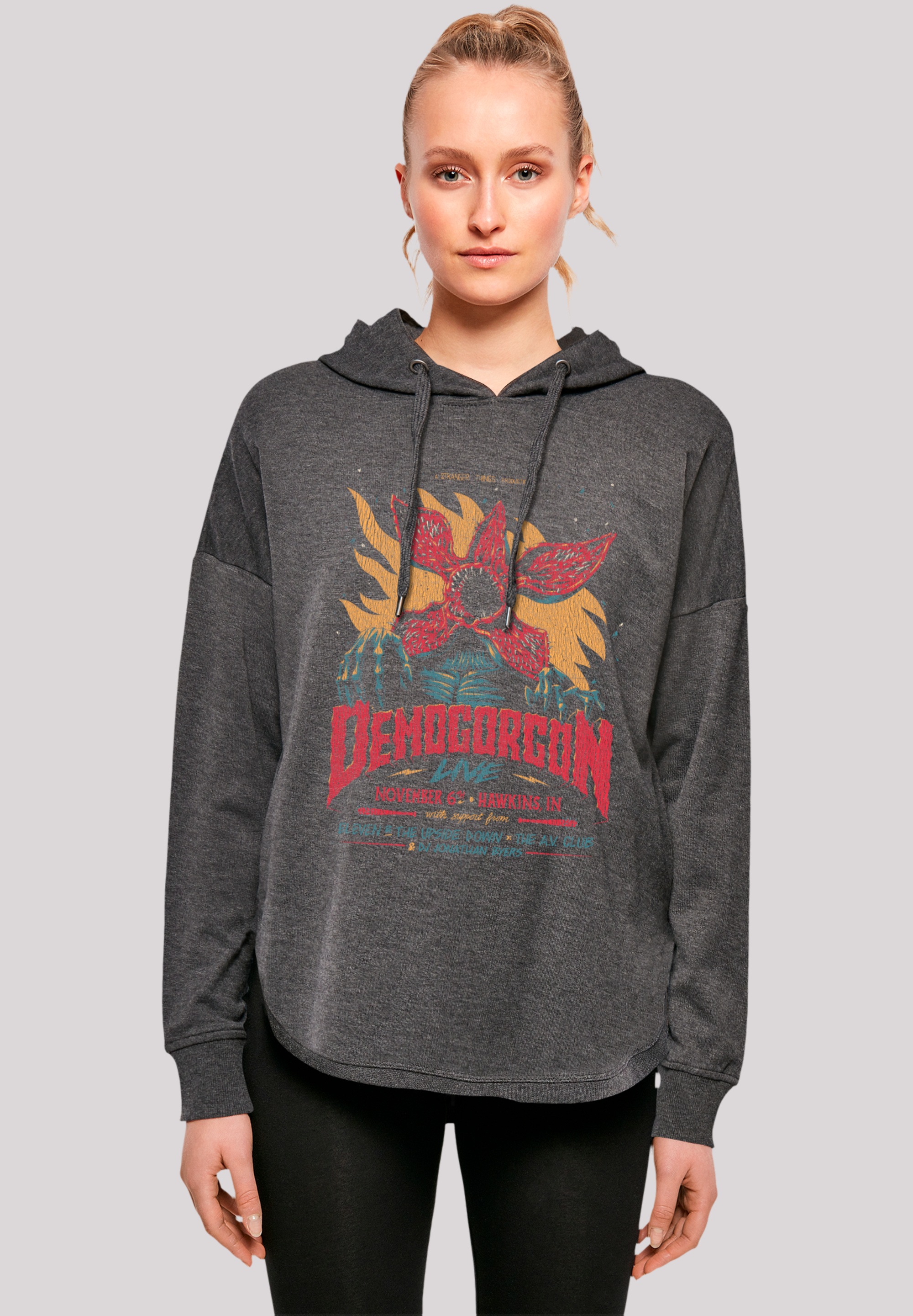 F4NT4STIC Kapuzenpullover "Stranger Things Demogorgon Netflix TV Series", Premium Qualität