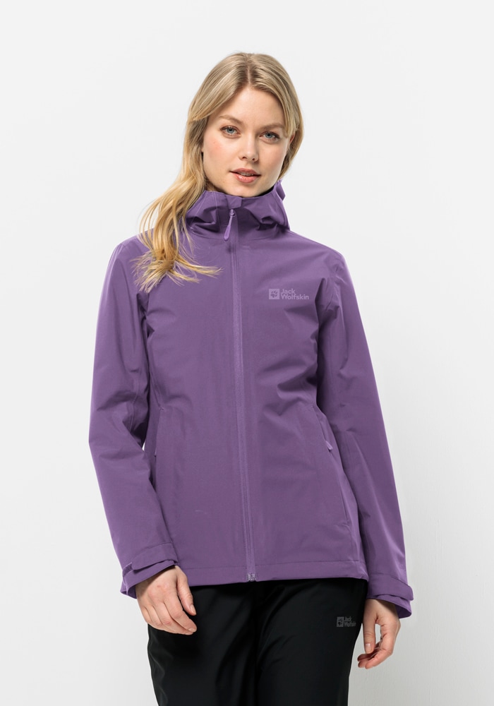 Jack Wolfskin Funktionsjacke "ROBURY 2L JKT W", mit Kapuze