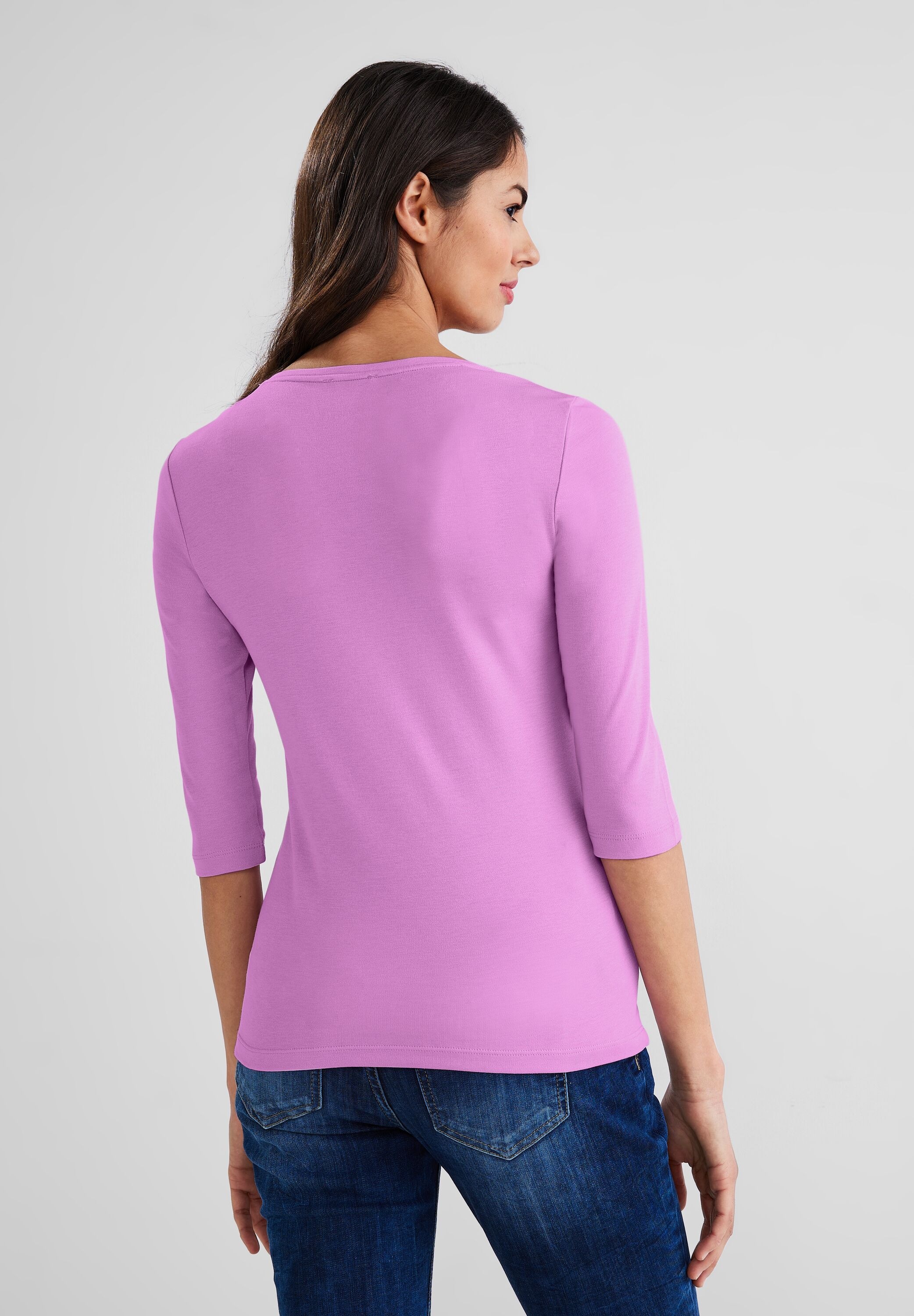 STREET ONE 3/4-Arm-Shirt, mit 3/4 Ärmeln