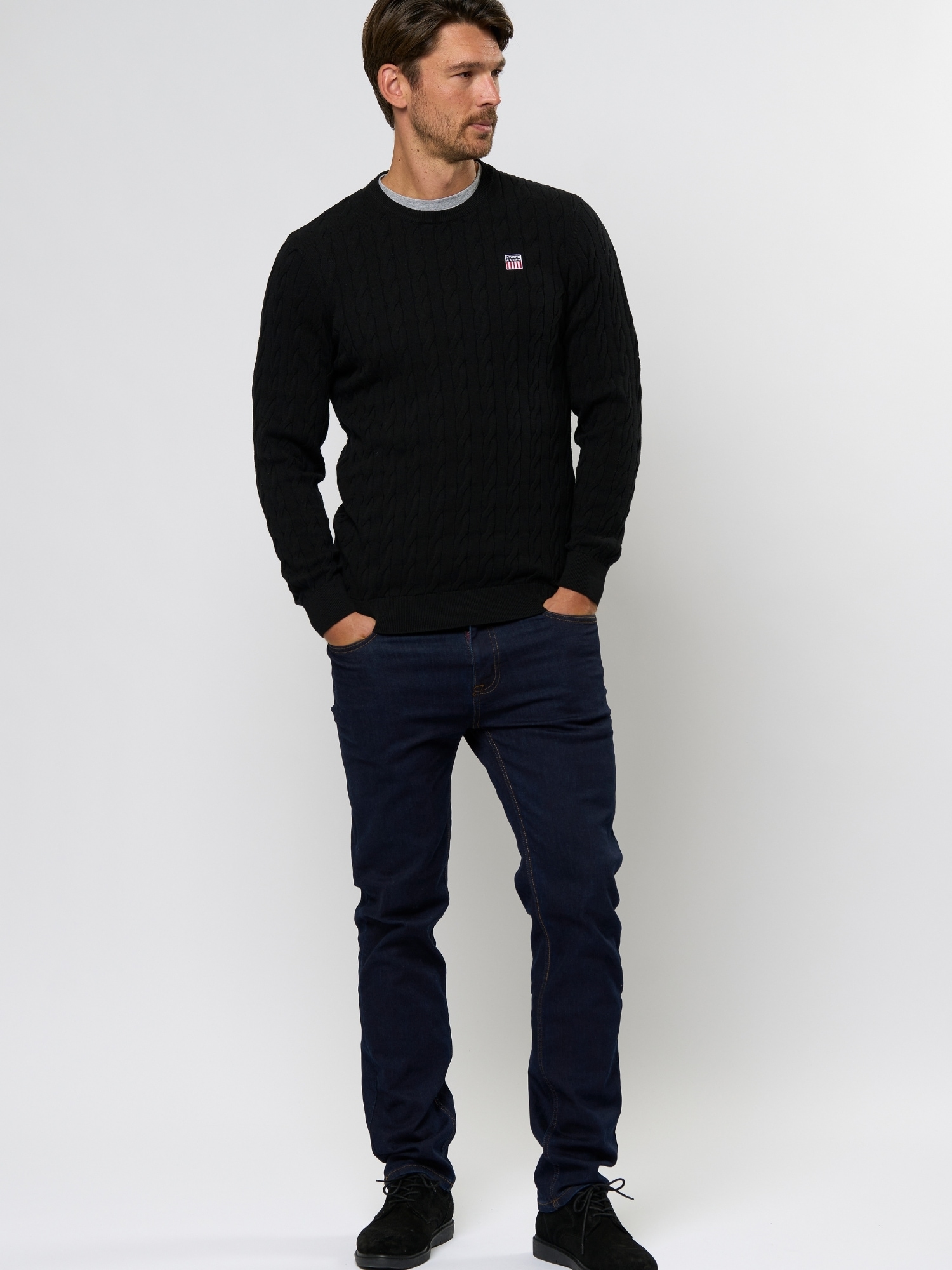 VINSON Strickpullover »VINSON Sweater Grant«