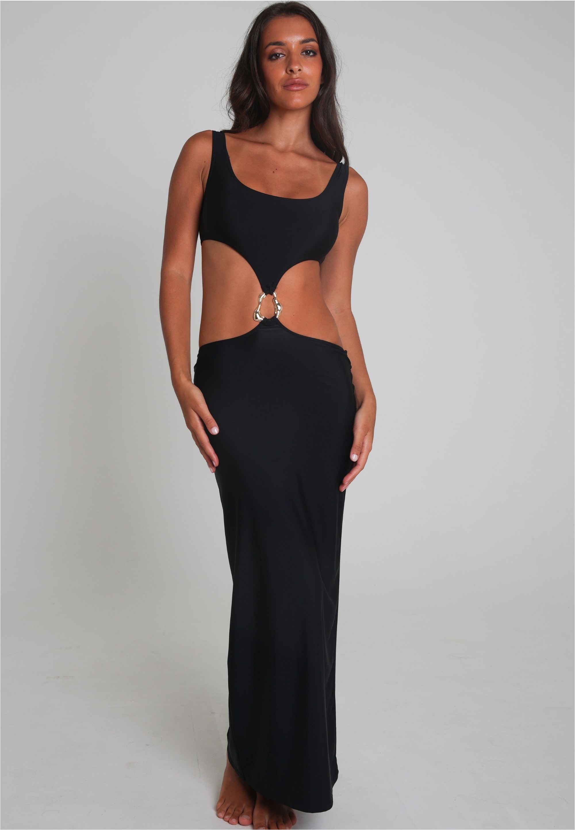 Moda Minx Jerseykleid »Irregular Hoop«, (1 tlg.), mit stilvollen Cut-Outs