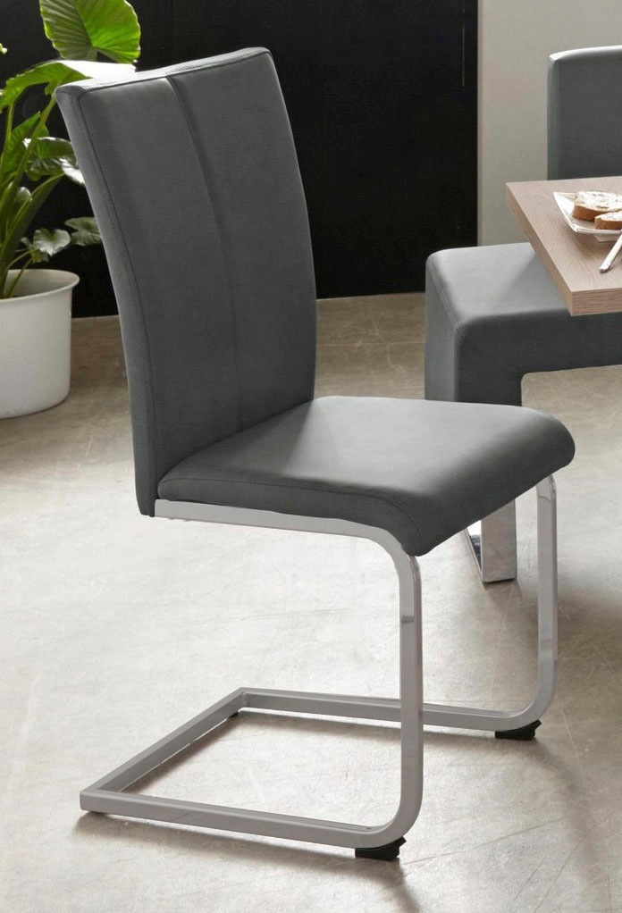 Home affaire Freischwinger "Alex" (Set) 2 Stk. Kunstleder LOOK Stuhl belast günstig online kaufen