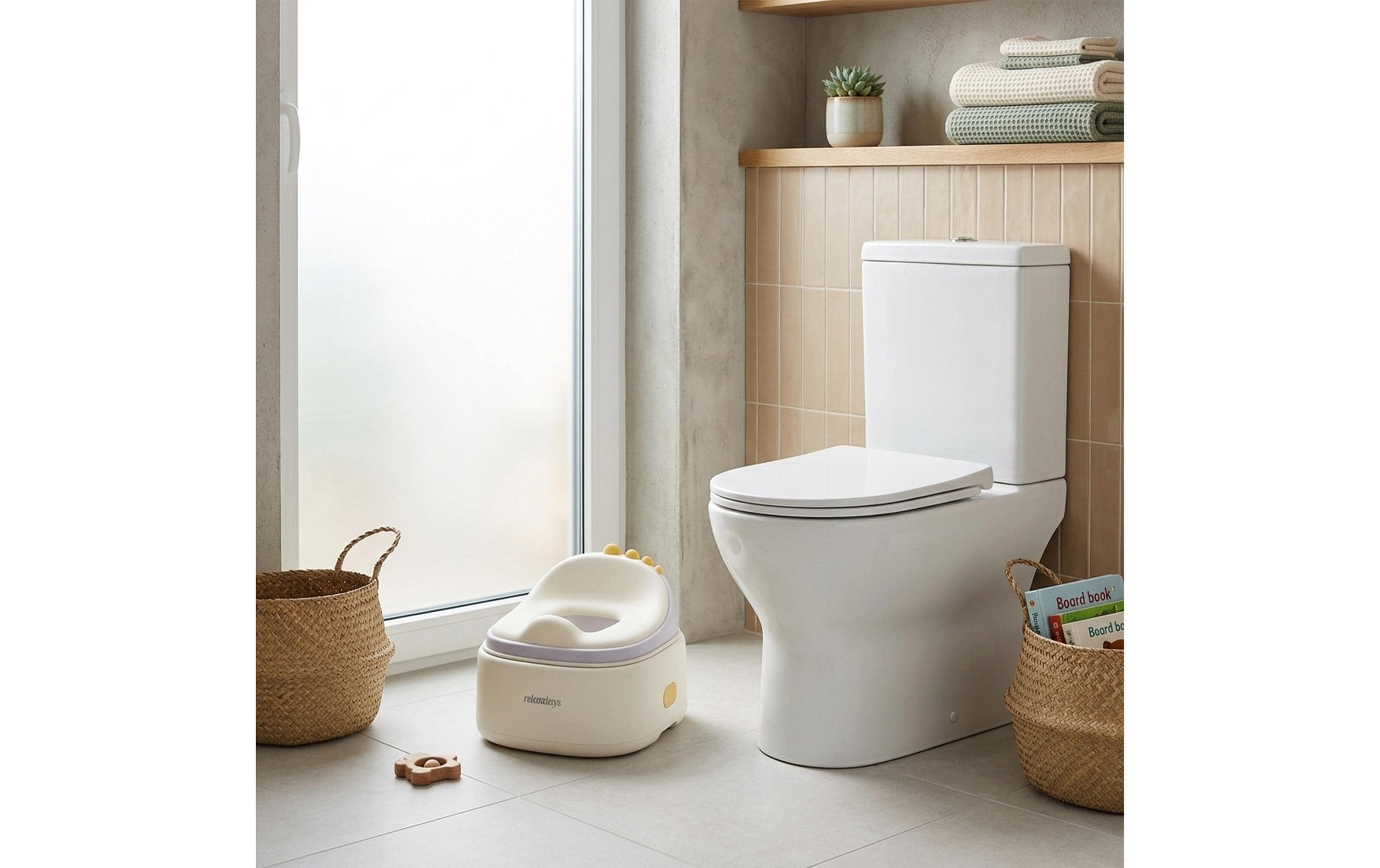 relaxdays Kinder-WC »Abhaltetöpfchen«