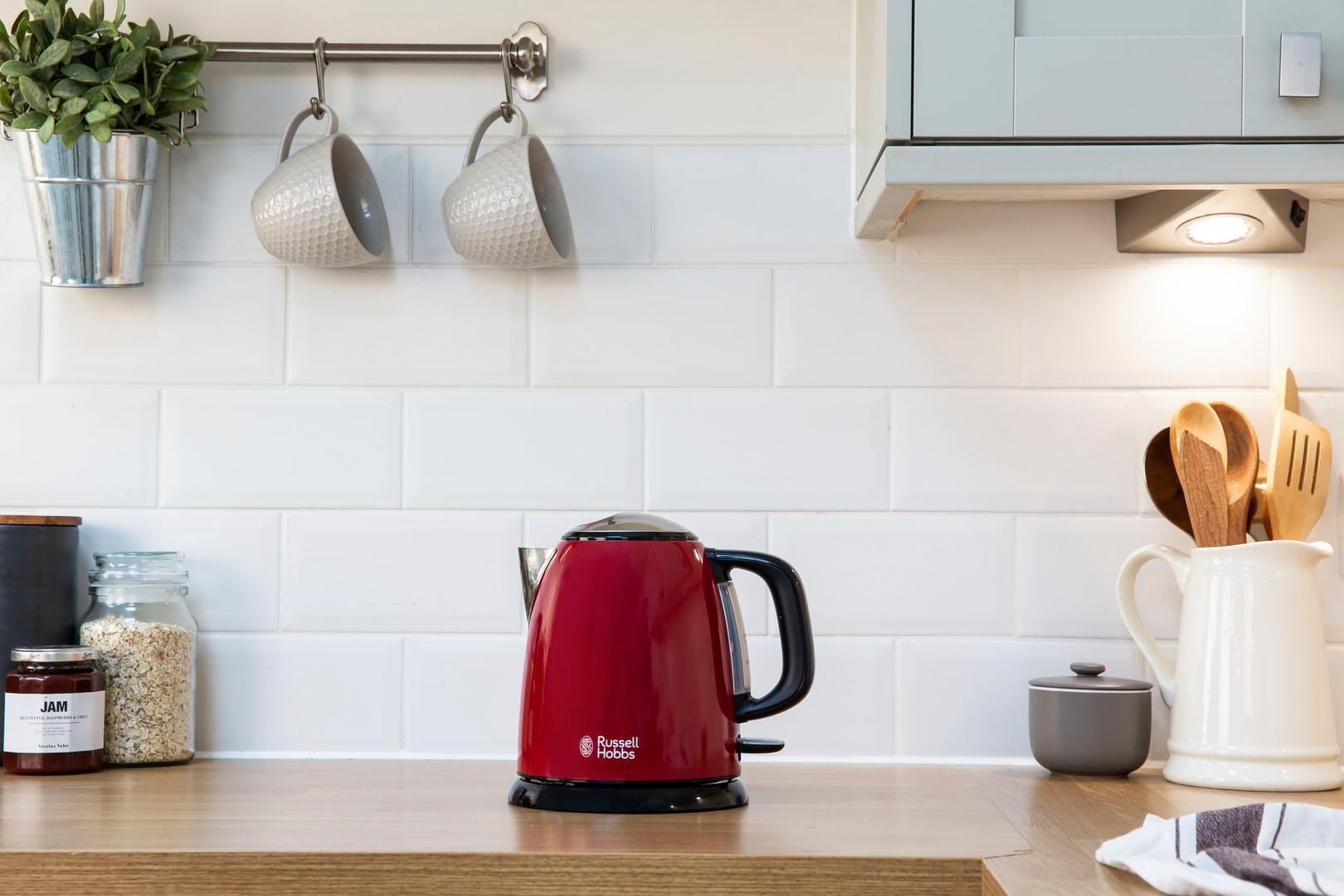 RUSSELL HOBBS Wasserkocher »Colours 1 W 24992-70«, Plus BAUR l, rot 2400 