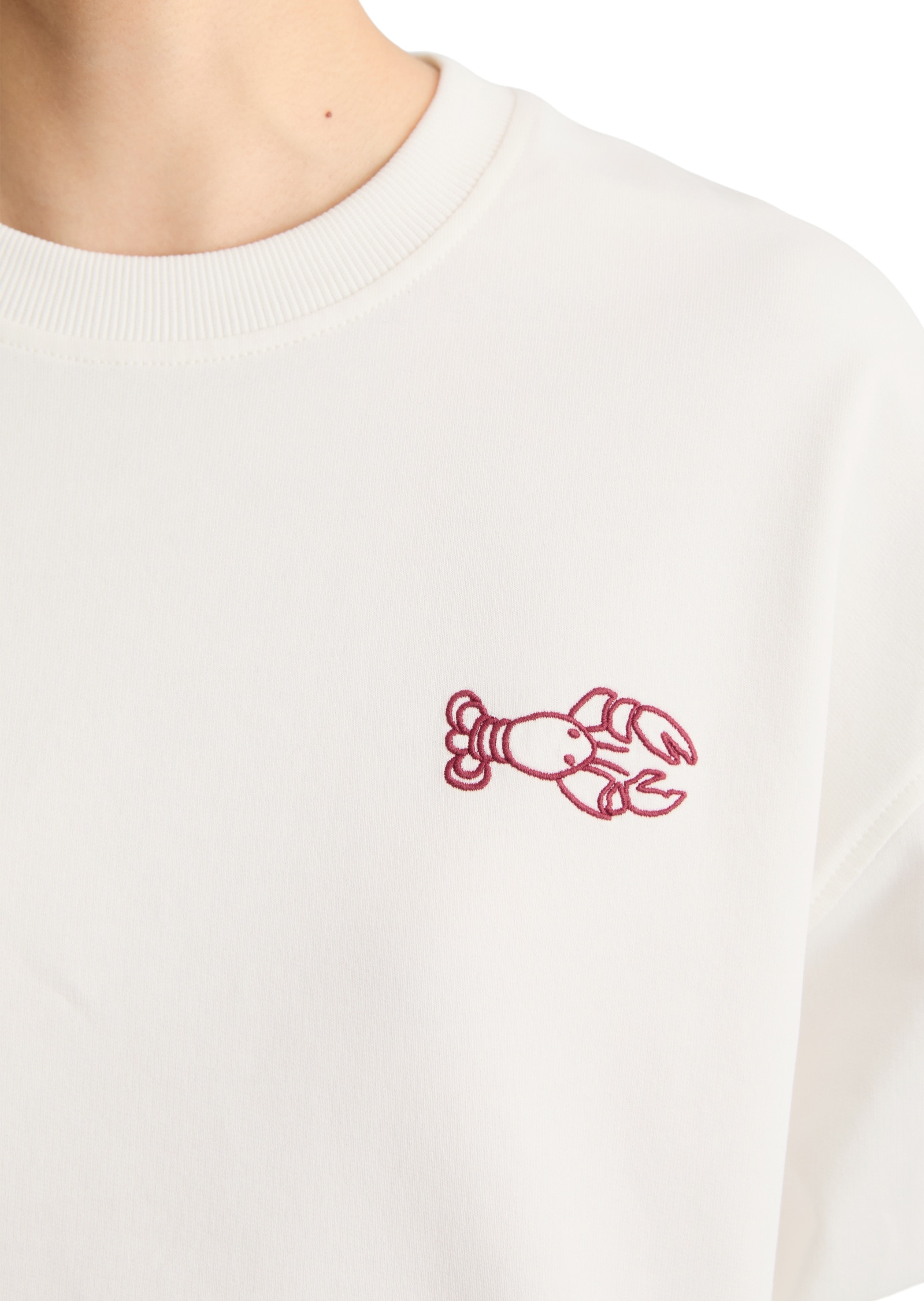 Marc O'Polo DENIM Sweatshirt »mit markantem Rückenprint«
