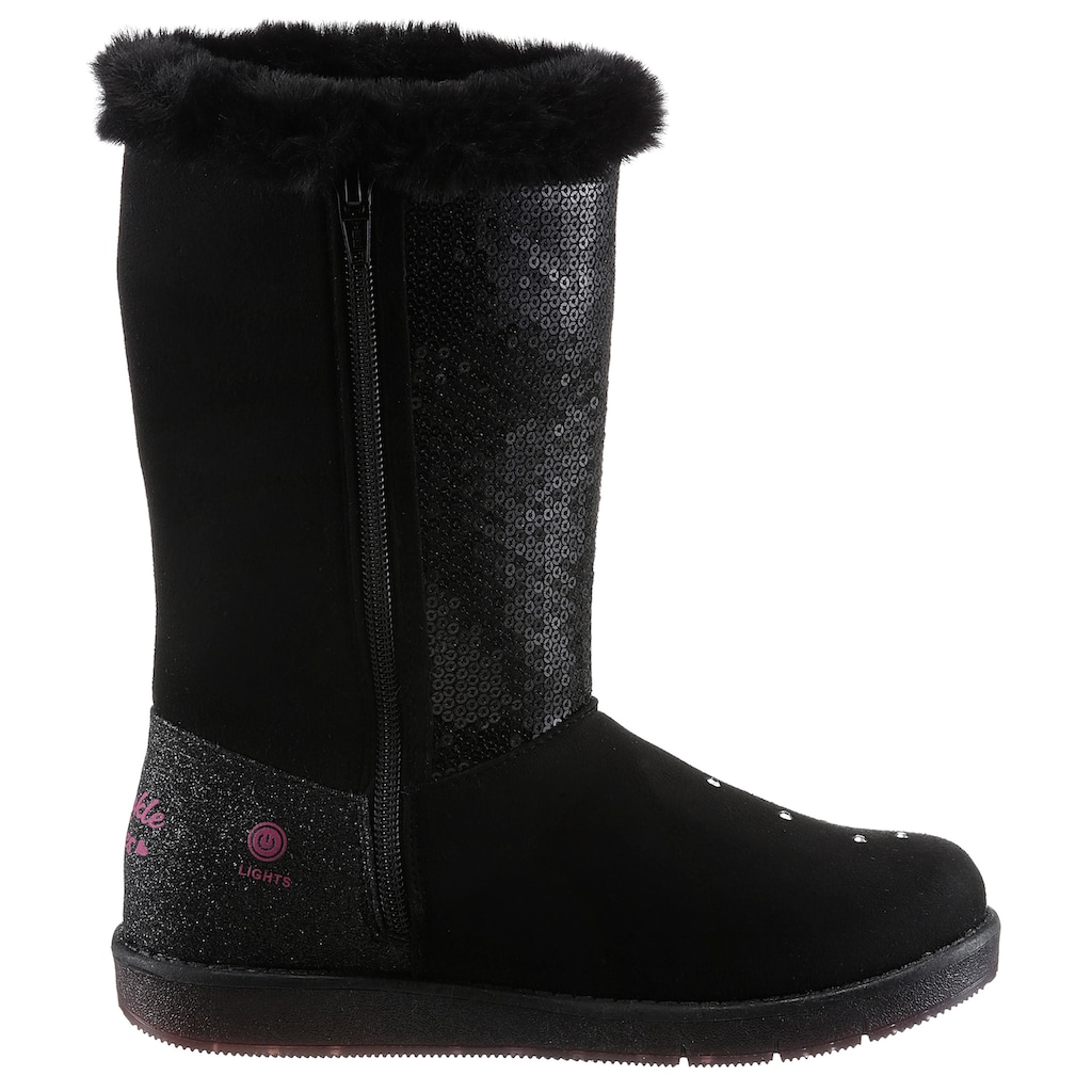 Skechers Kids Winterstiefel, mit schönen Glitzerdetails