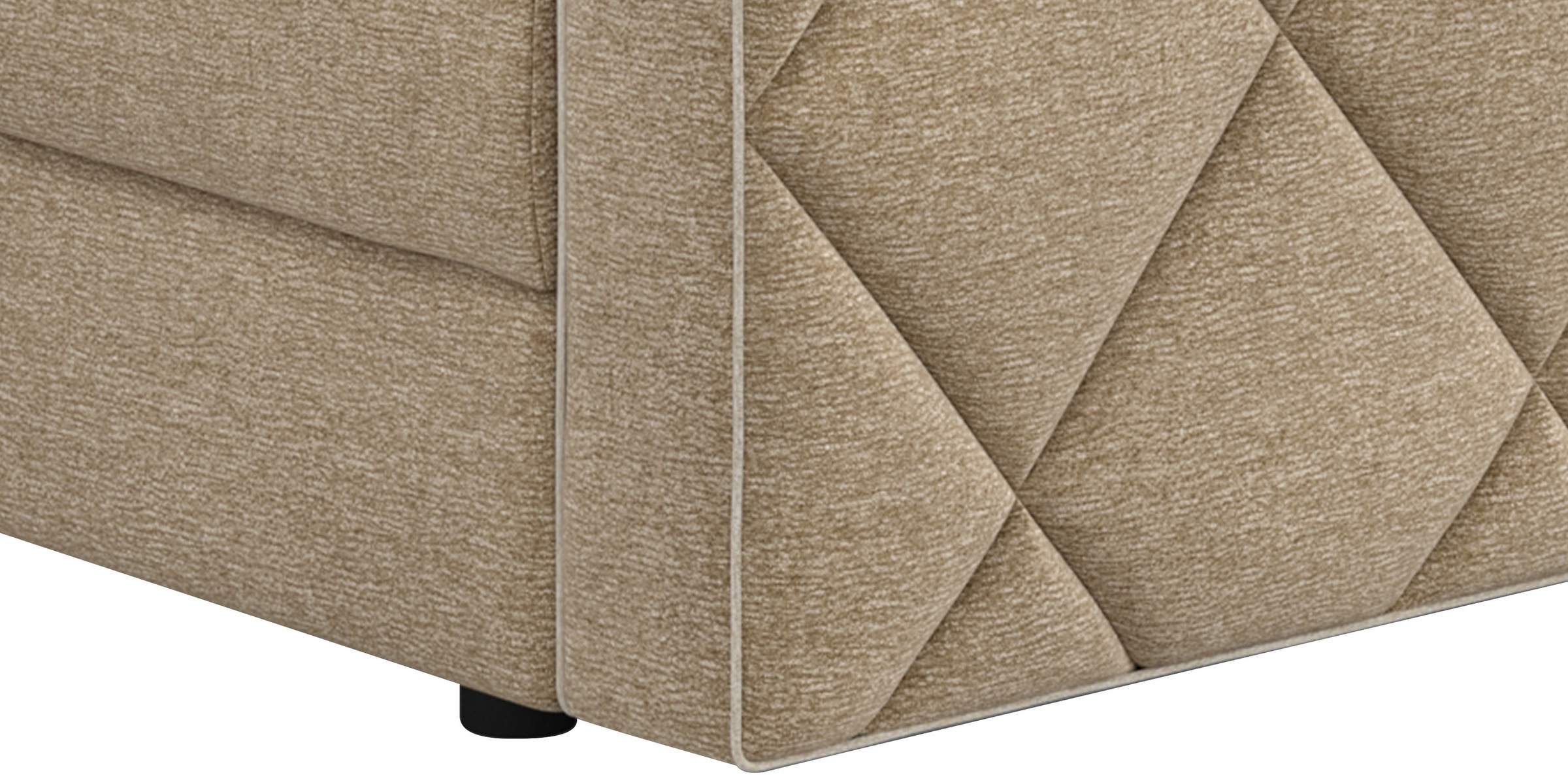 Thumbnail - COTTA Boxspringbett "Tower inkl. Bettkasten, mit Keder in abgesetzter Farbe" in verschiedenen Breiten, Härtegraden und F...