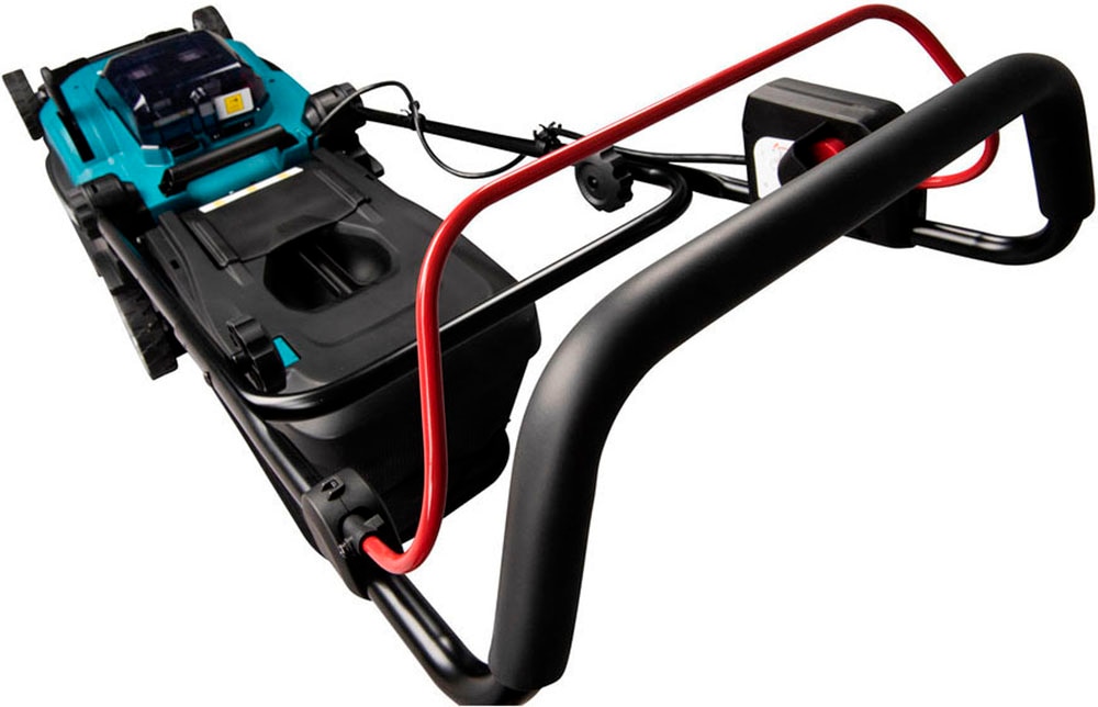 Makita Akkurasenmäher »DLM382PM2«, mit 2 Akkus 18V/4Ah LXT und Doppel-Schnellladegerät