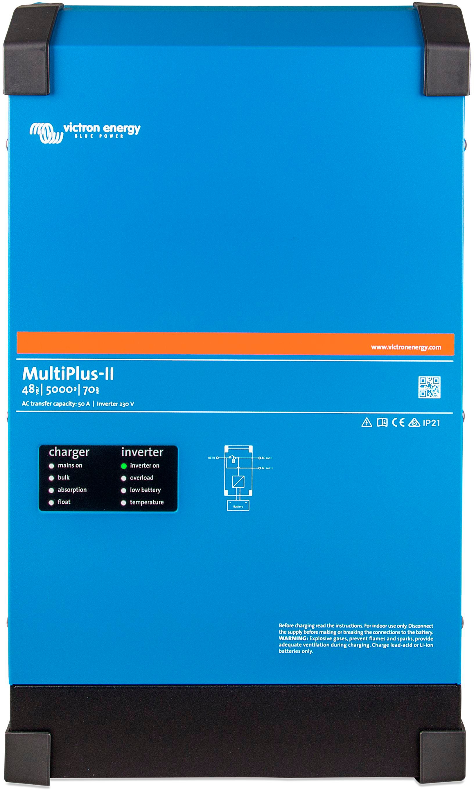 Wechselrichter ""Inverter / Charger Victron MultiPlus-II 48/5000/70-50""