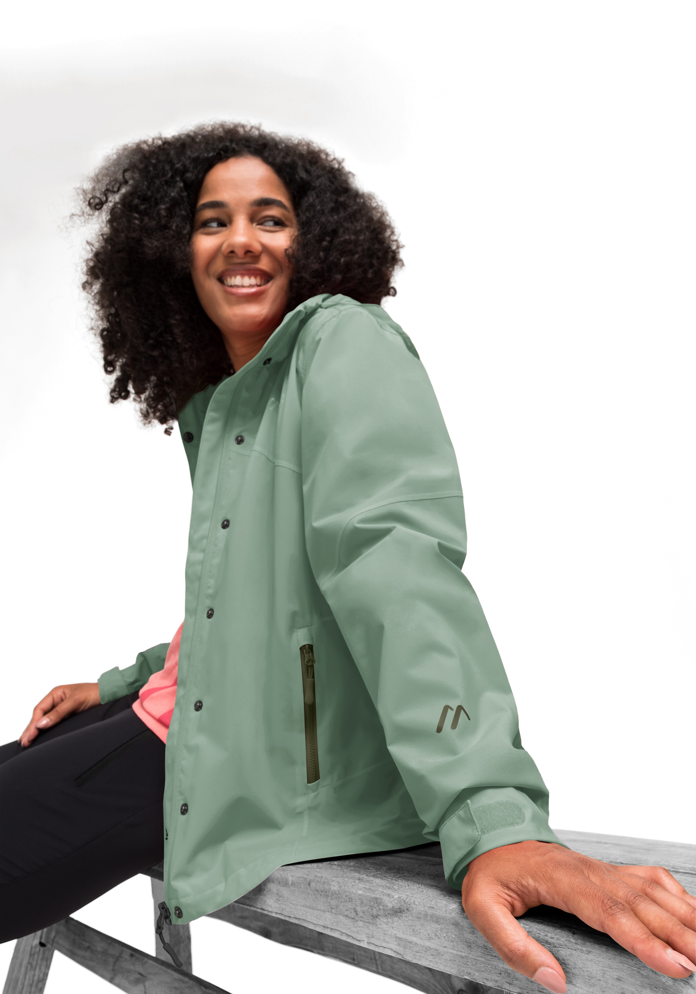 Maier Sports Outdoorjacke Metor rec W Damen Regenjacke wasserdicht mit Kapu günstig online kaufen