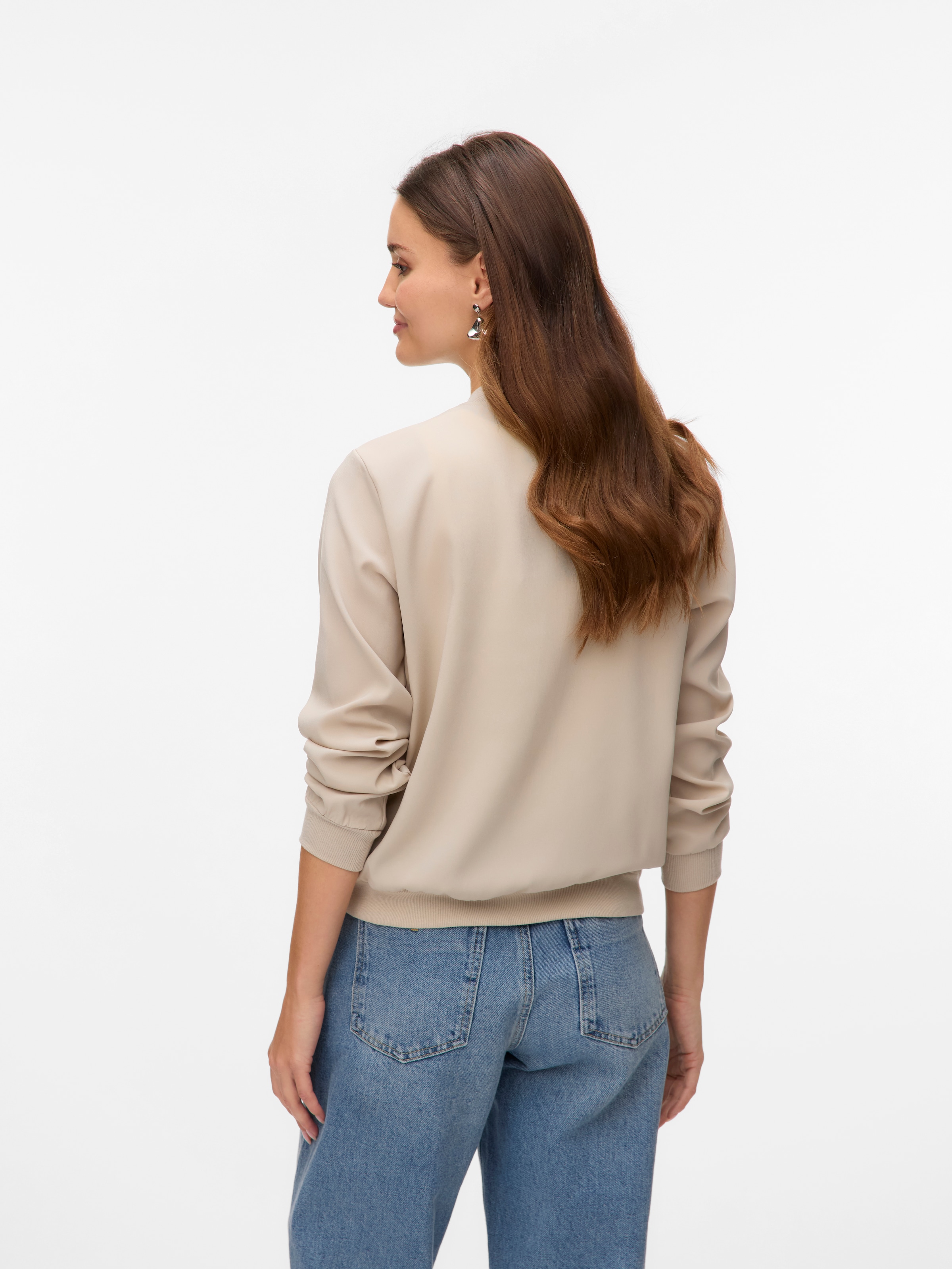 Thumbnail - Vero Moda Blouson "VMCOCO L/S BOMBER AOP WVN NOOS" Materialmix