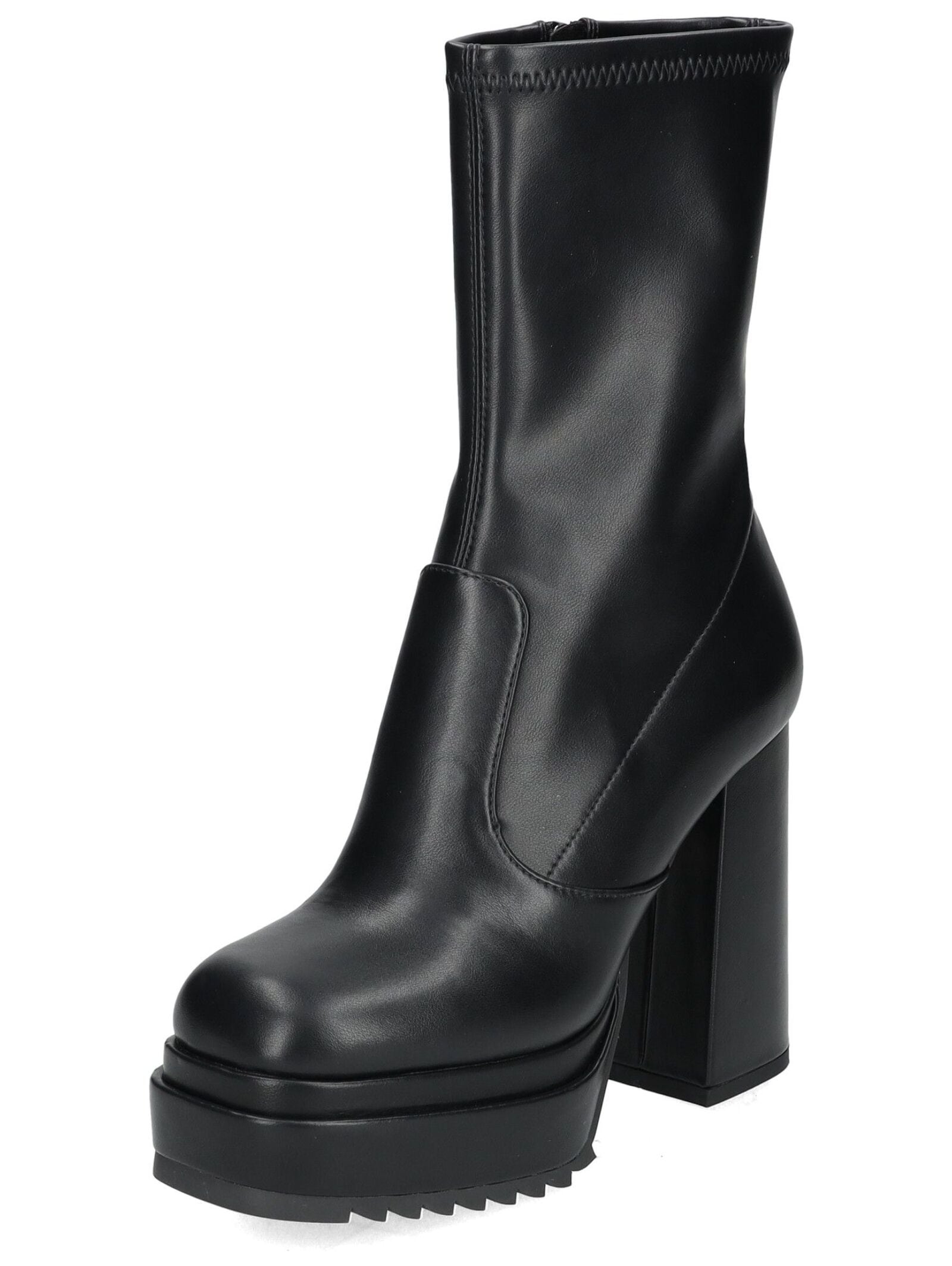 Buffalo High-Heel-Stiefelette "Buffalo Stiefelette Lederimitat" günstig online kaufen