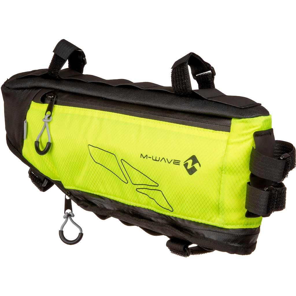 M-Wave Fahrradtasche »ROUGH RIDE TRIANGLE NEONGELB«, (Packung, 1 tlg.)